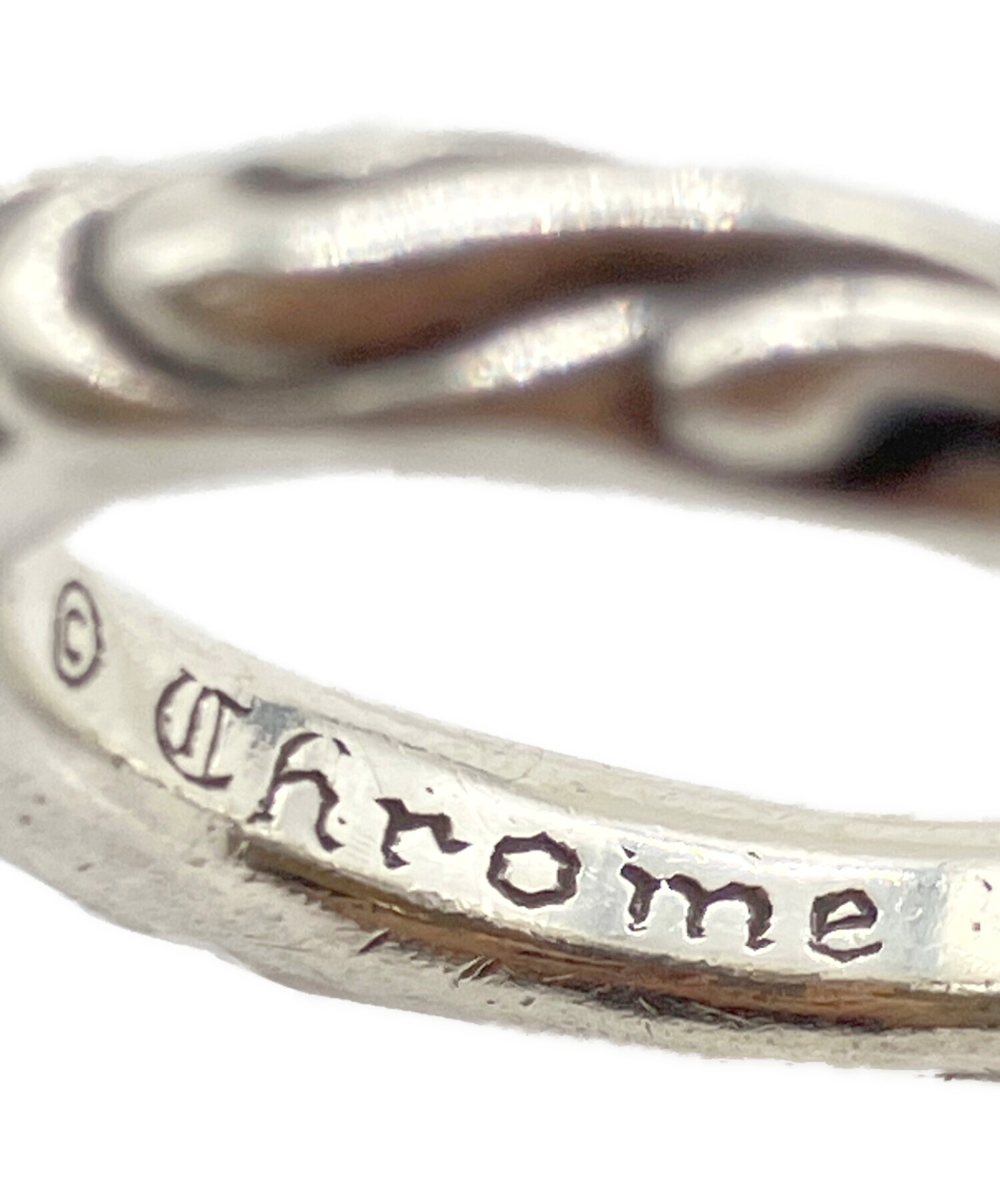 中古・古着通販】CHROME HEARTS (クロムハーツ) SCROLL BAND RING