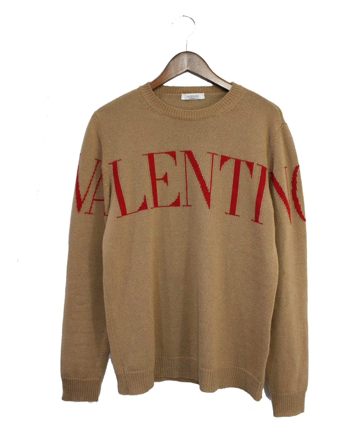 中古・古着通販】VALENTINO (ヴァレンティノ) ロゴカシミヤニット