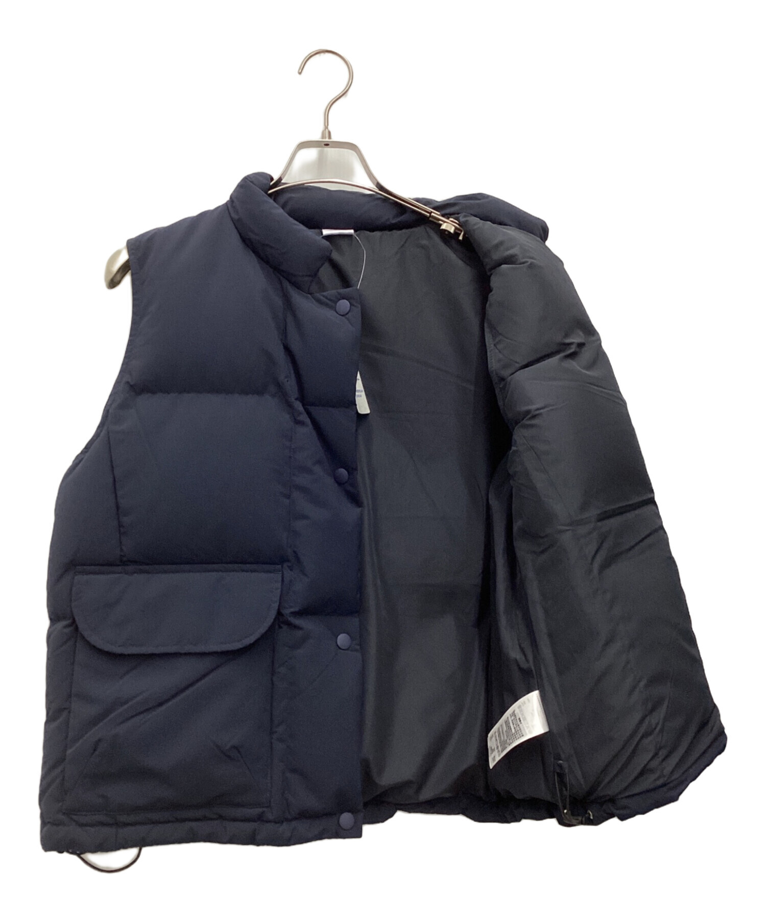 中古・古着通販】Champion (チャンピオン) ダウンベスト ネイビー