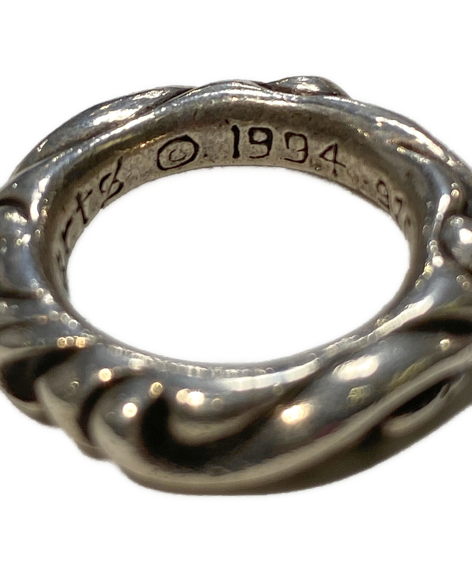 中古・古着通販】CHROME HEARTS (クロムハーツ) スクロールバンド