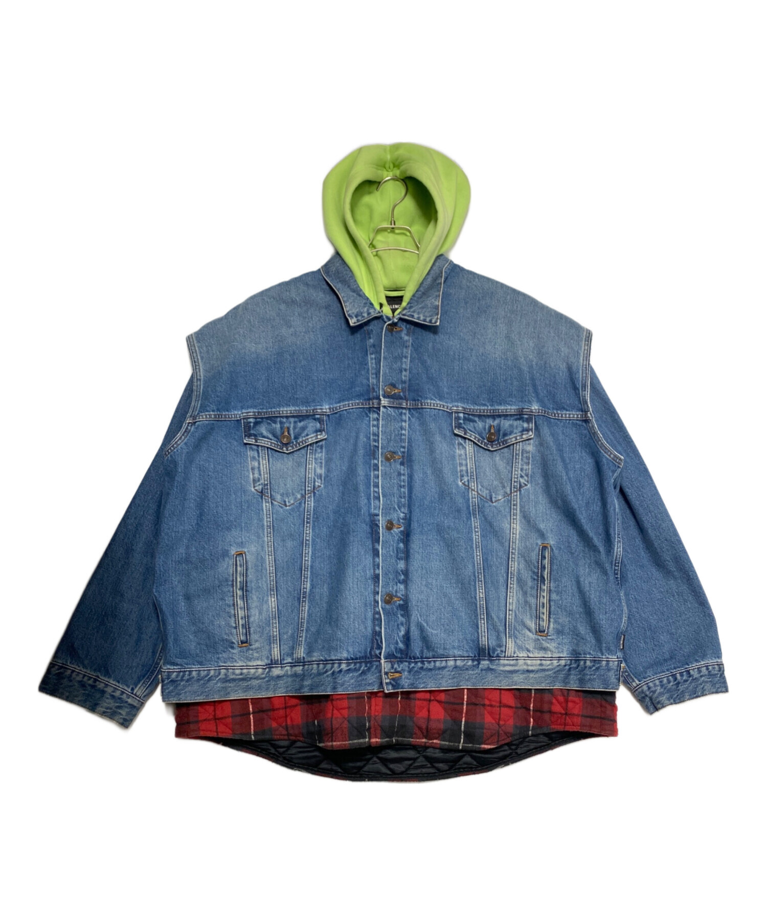 中古・古着通販】BALENCIAGA (バレンシアガ) ツインセットレイヤード