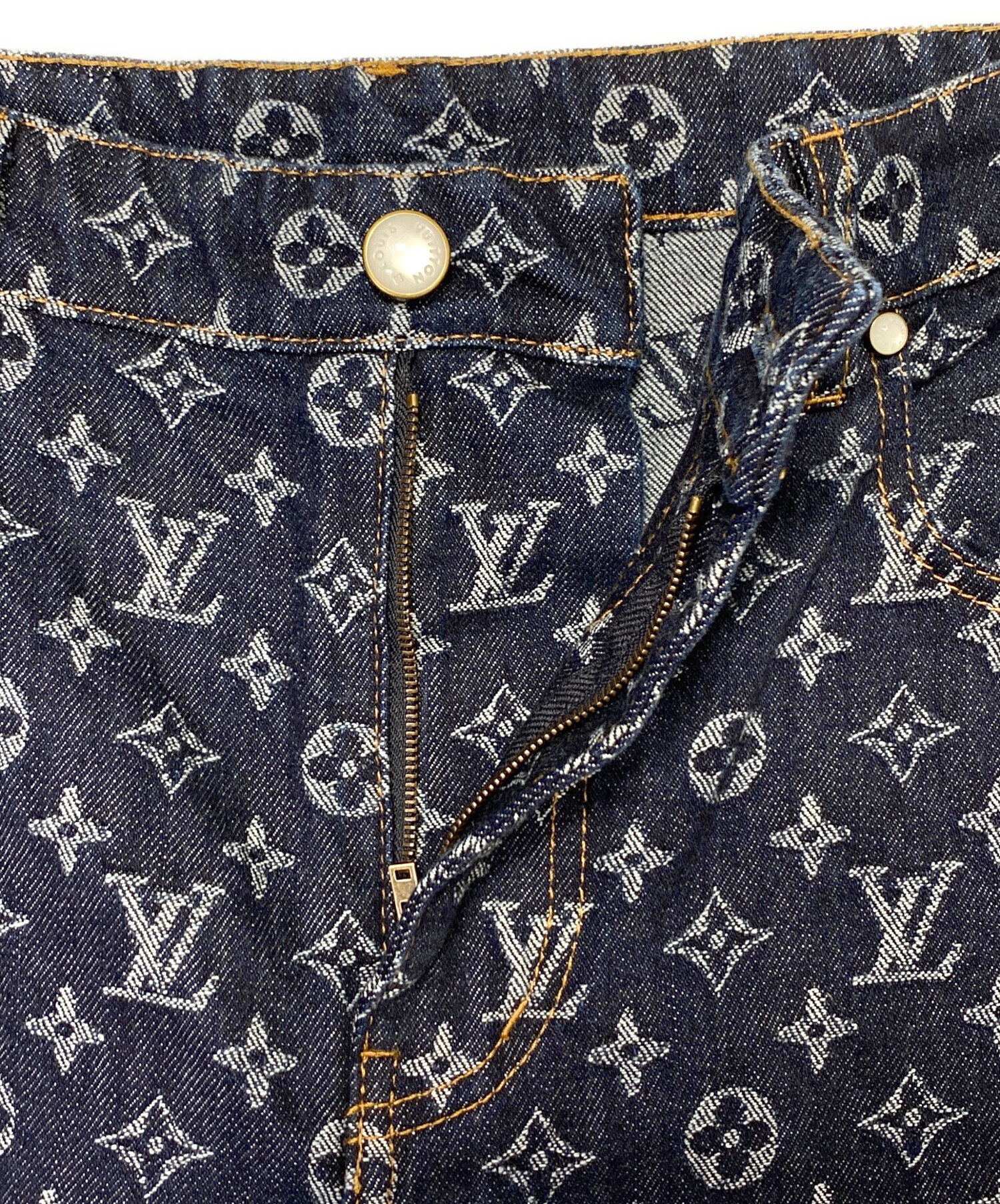 中古・古着通販】LOUIS VUITTON (ルイ ヴィトン) モノグラムデニム