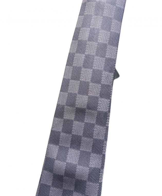 中古・古着通販】LOUIS VUITTON (ルイ ヴィトン) ダミエ総柄ネクタイ