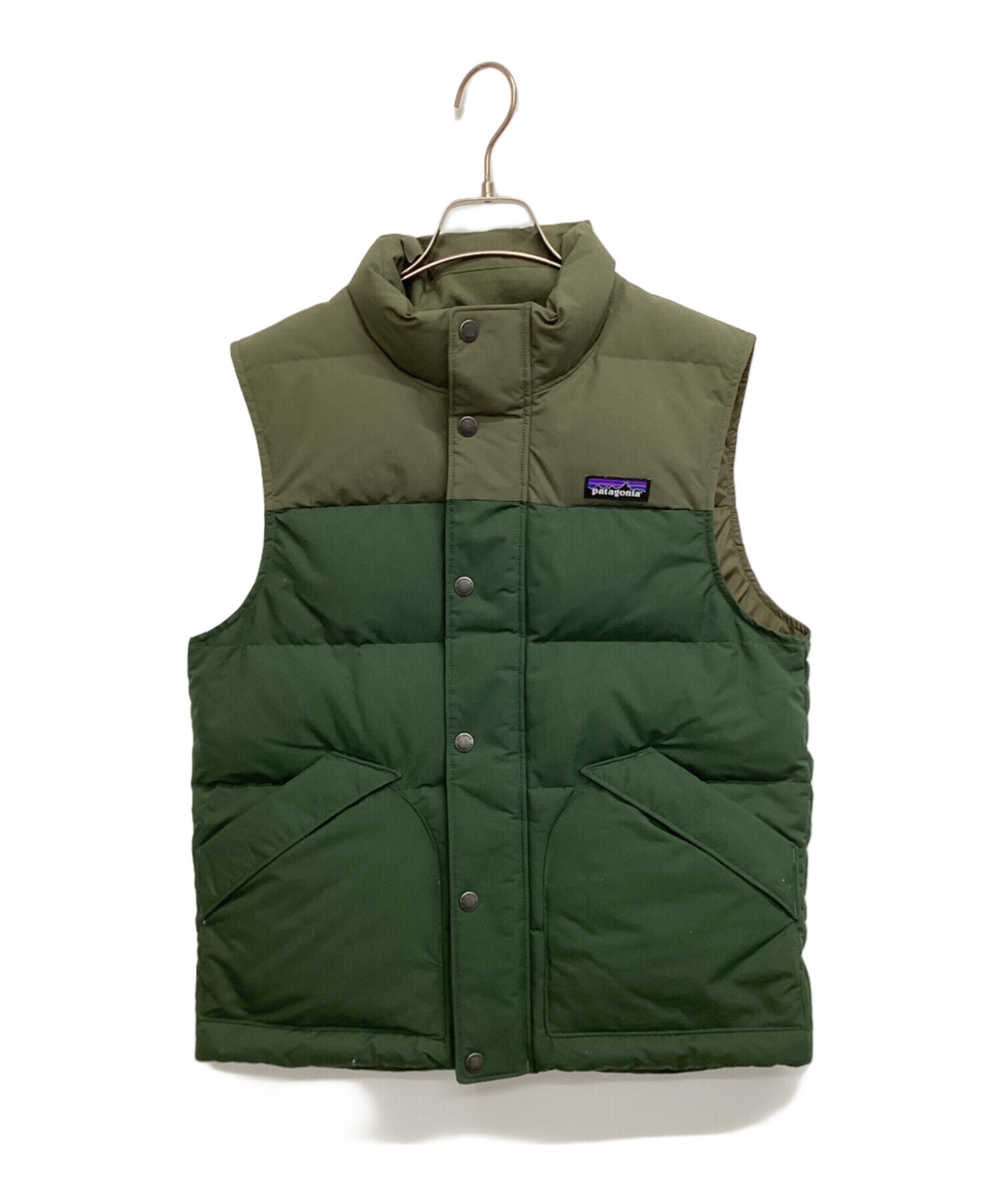 中古・古着通販】Patagonia (パタゴニア) ダウンベスト オリーブ