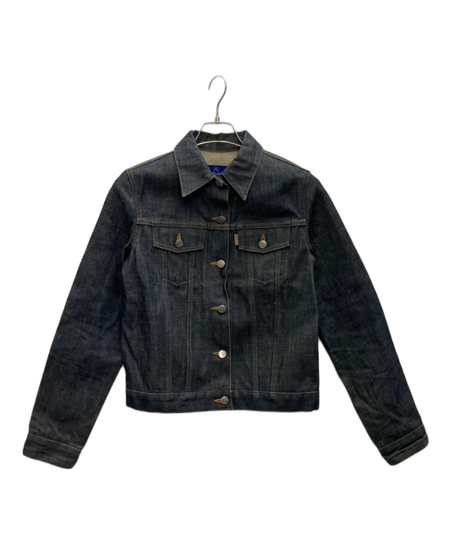 美品 バーバリーブルーレーベル デニムジャケット M ノバチェック