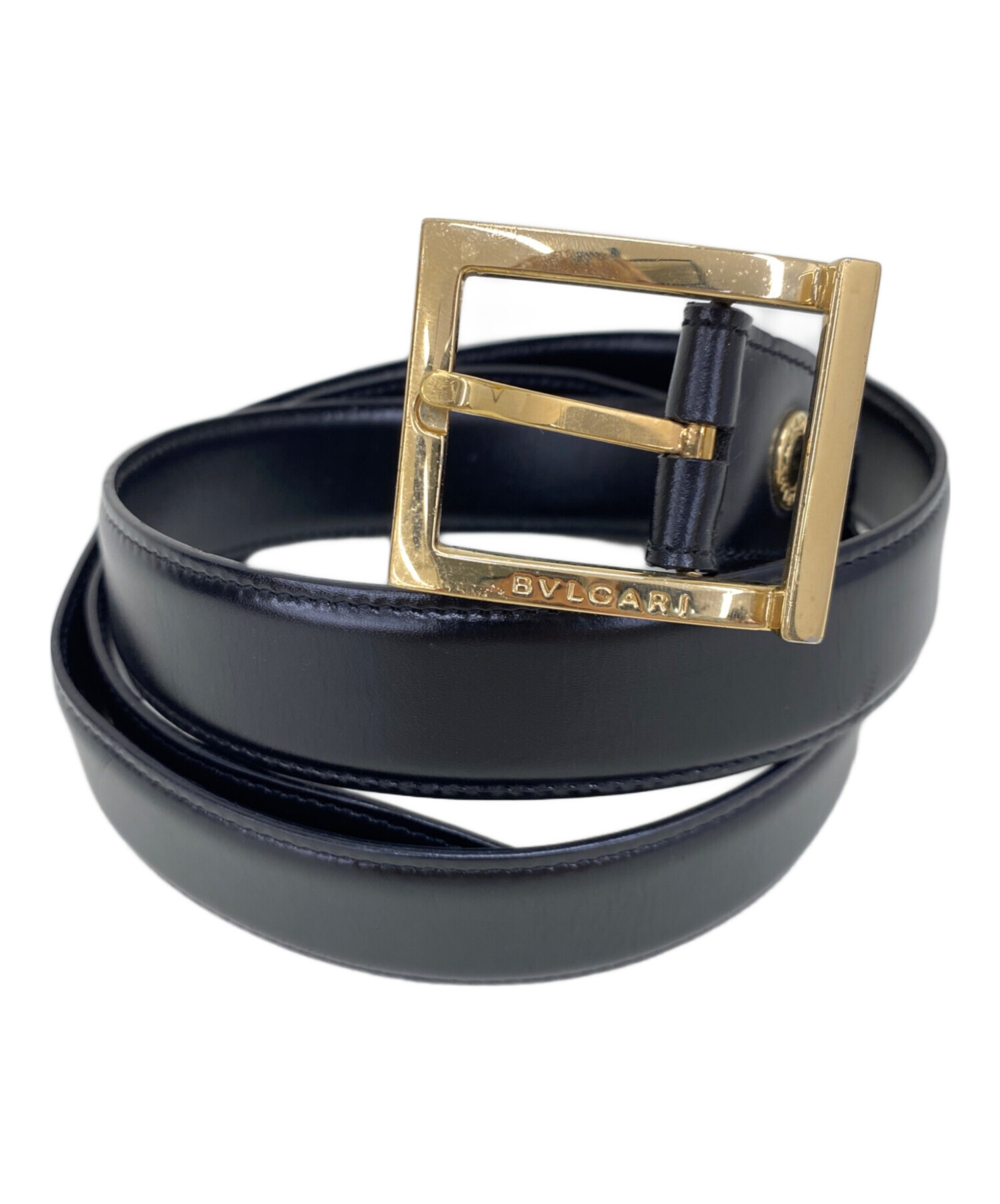 中古・古着通販】BVLGARI (ブルガリ) ベルト ブラック｜ブランド・古着