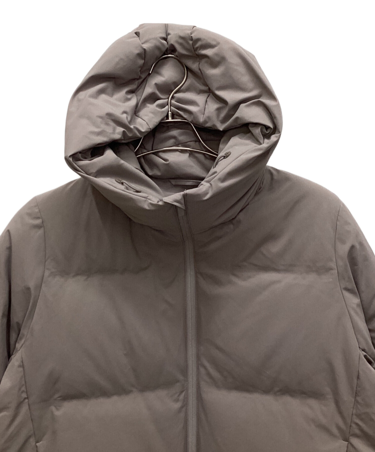 中古・古着通販】UNIQLO (ユニクロ) ダウンジャケット ライトグレー