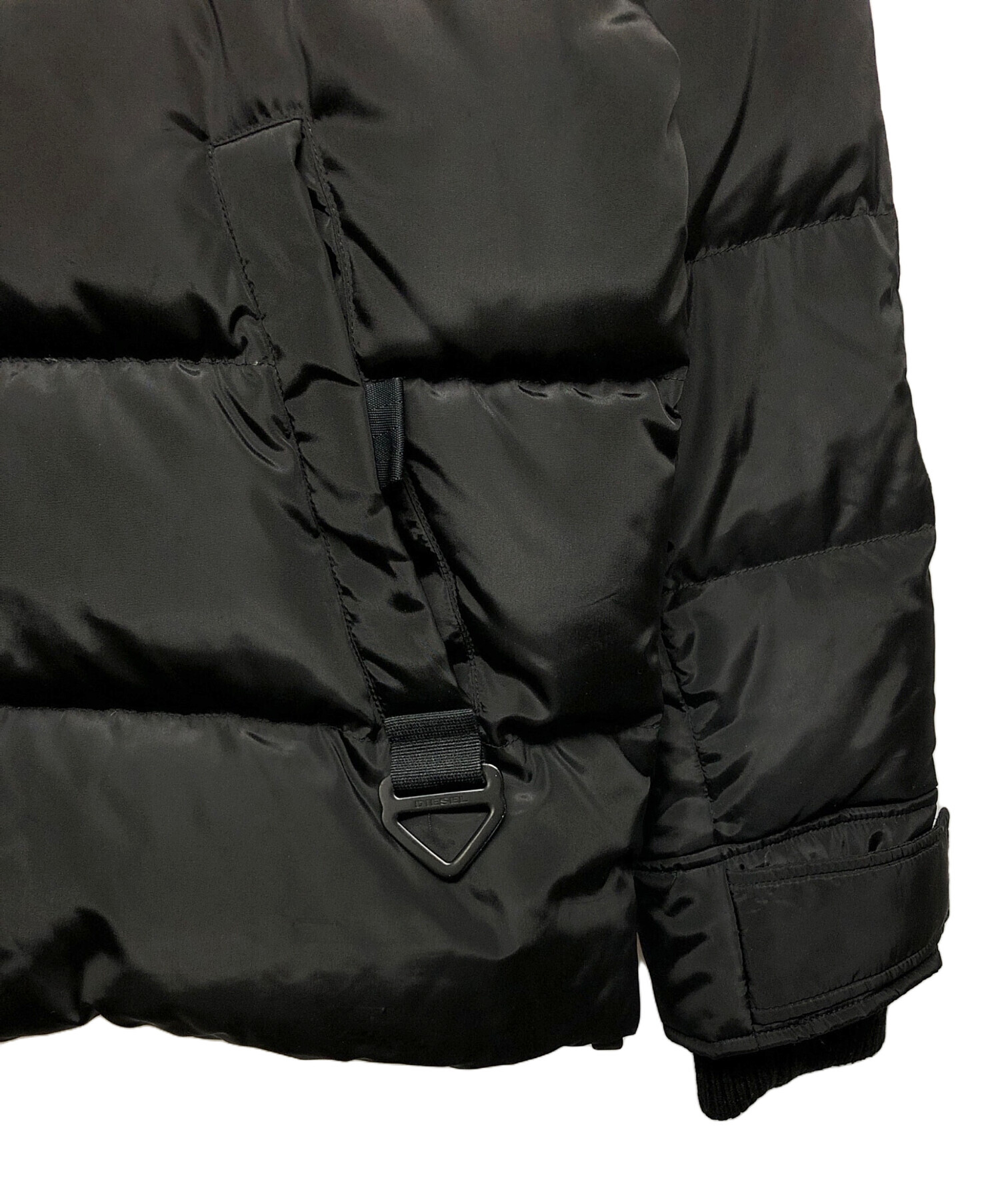 中古・古着通販】DIESEL (ディーゼル) ダウンジャケット ブラック
