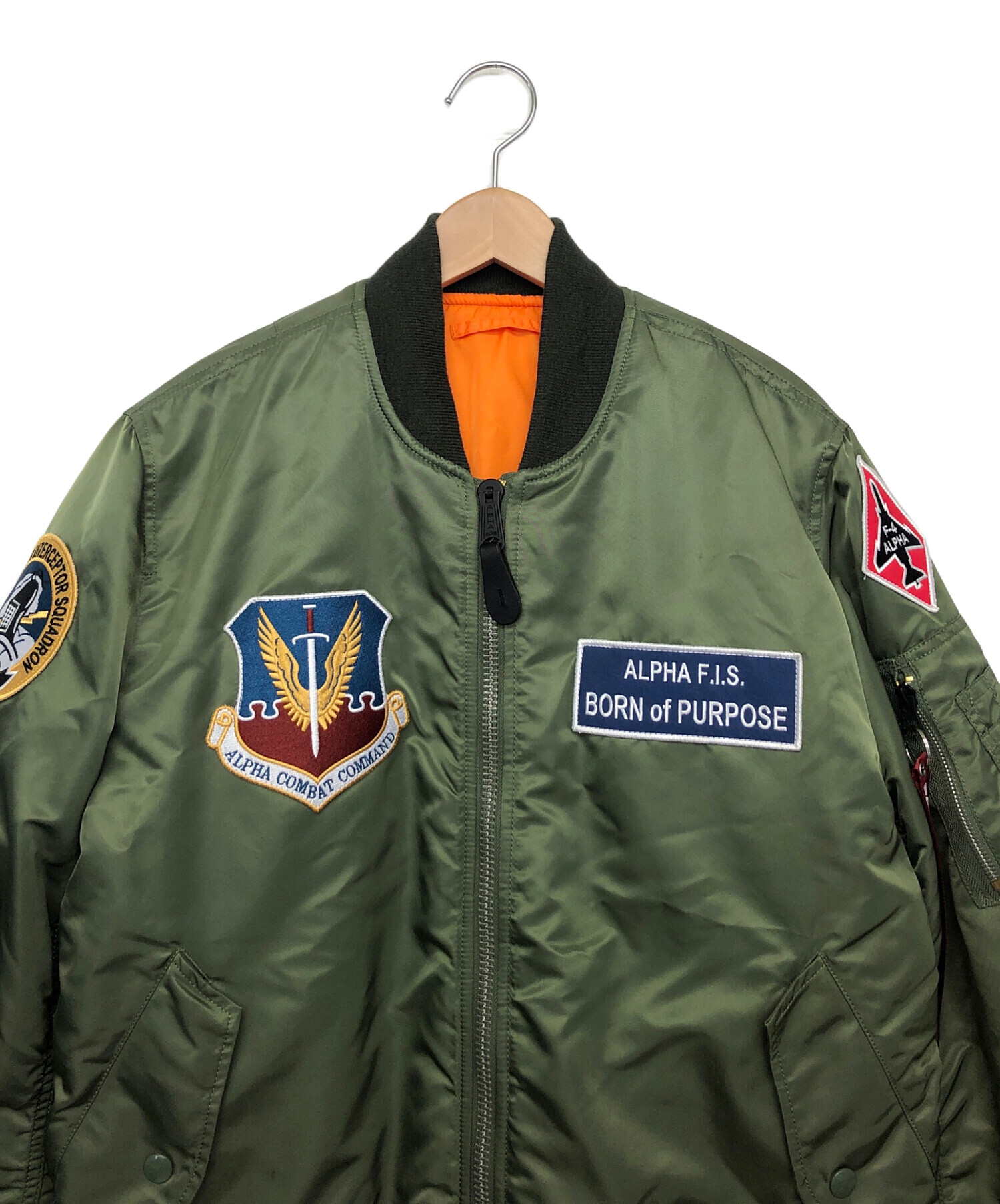 中古・古着通販】ALPHA (アルファ) MA-1フライトジャケット 0615-00