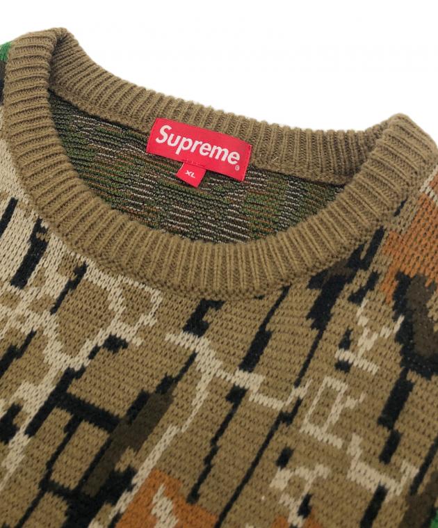 中古・古着通販】SUPREME (シュプリーム) Trebark Camo Sweater 22FW