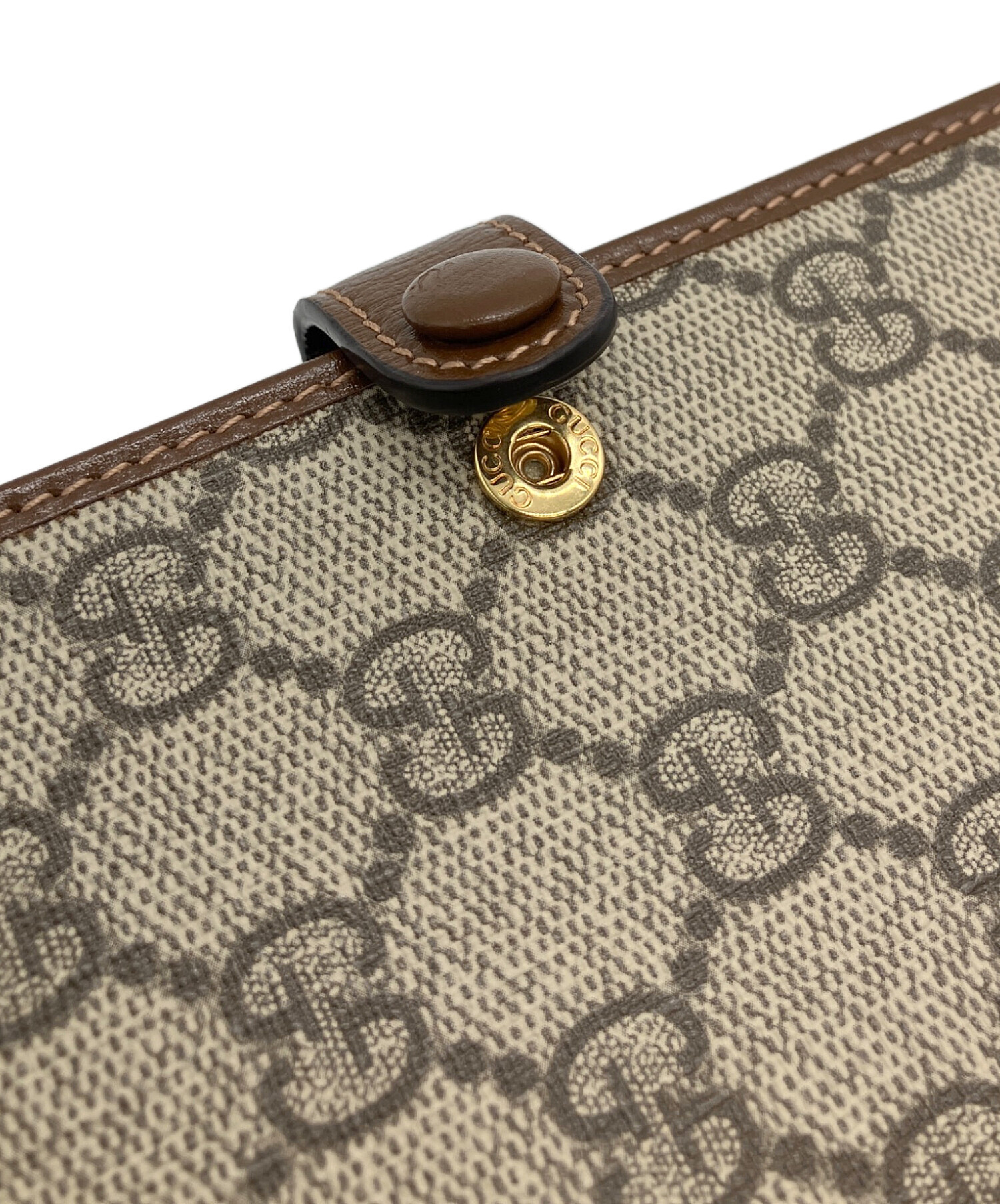 中古・古着通販】GUCCI (グッチ) GGスプリーム 手帳カバー｜ブランド