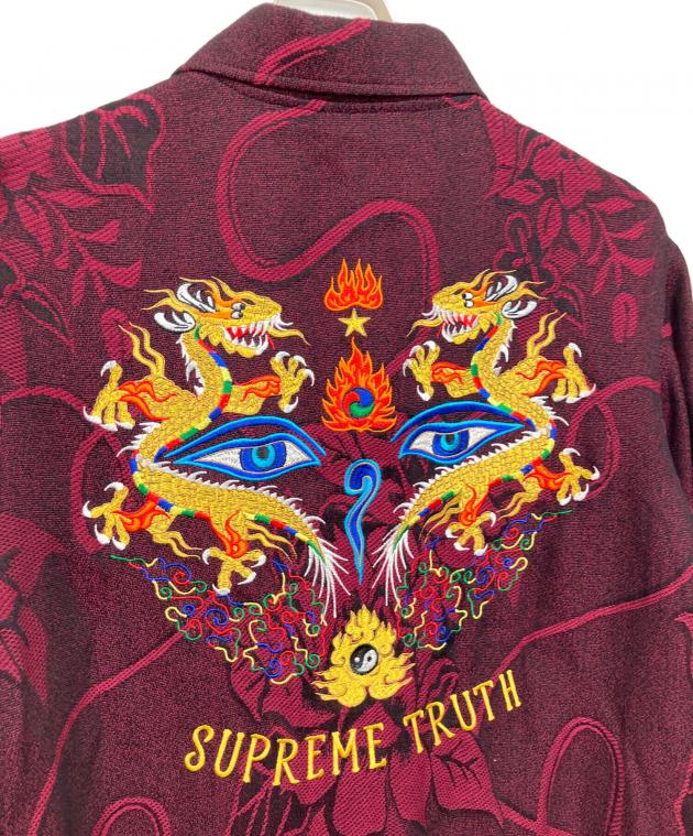 中古・古着通販】Supreme (シュプリーム) TRUTH TOUR JACKET パープル