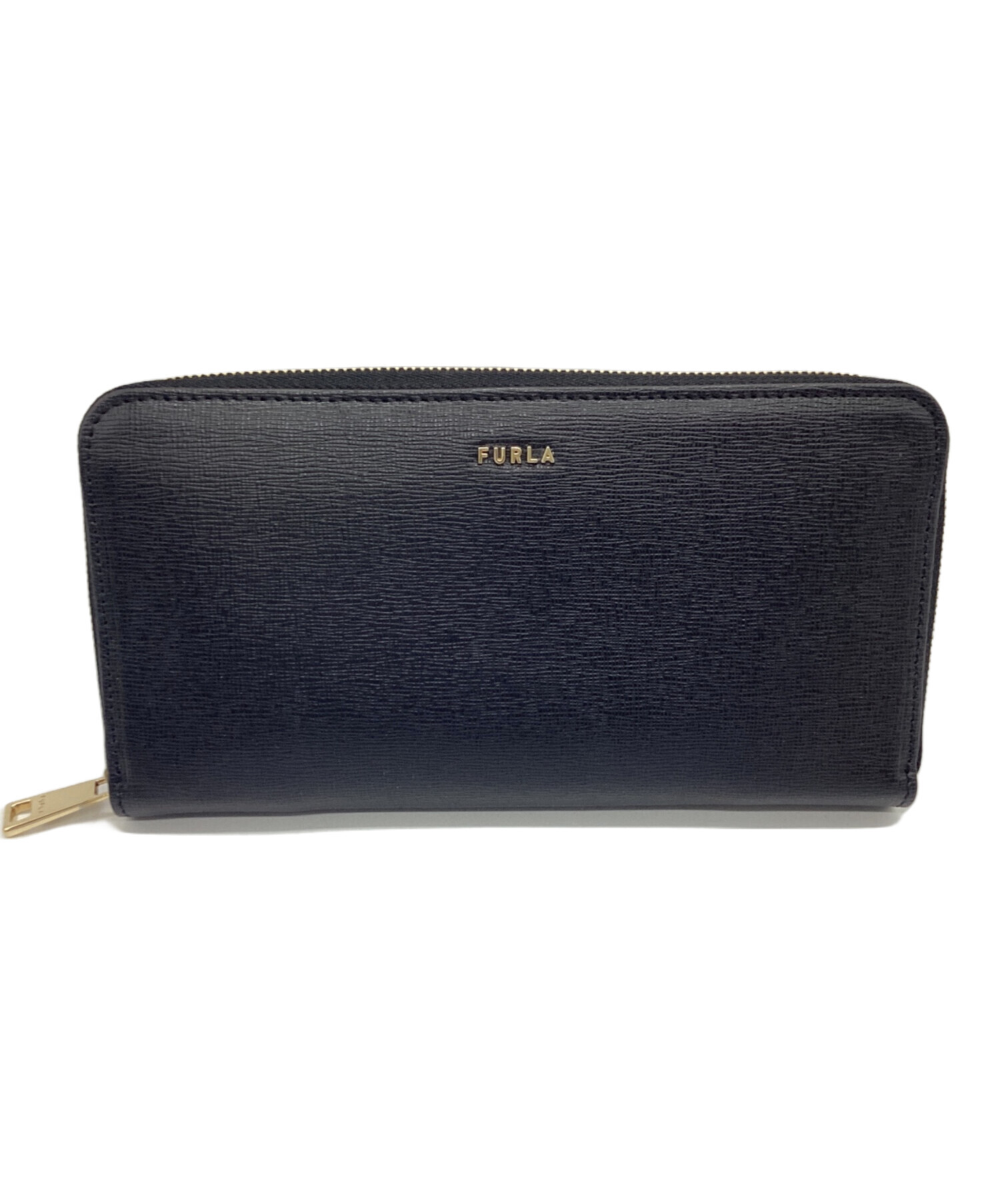 中古・古着通販】FURLA (フルラ) 長財布 ブラック｜ブランド・古着通販