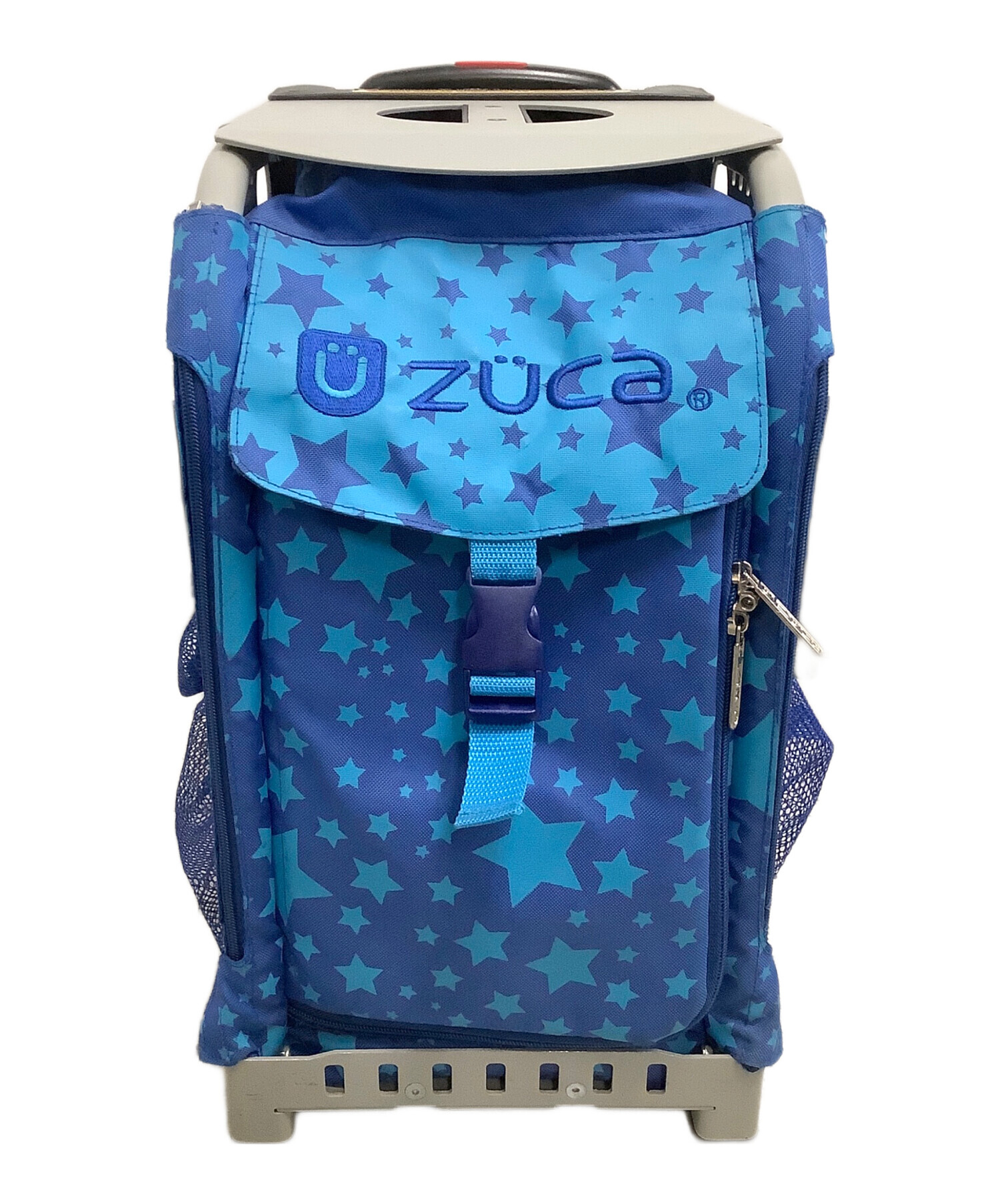 中古・古着通販】ZUCA (ズーカ) 座れるキャリーバッグ ブルー