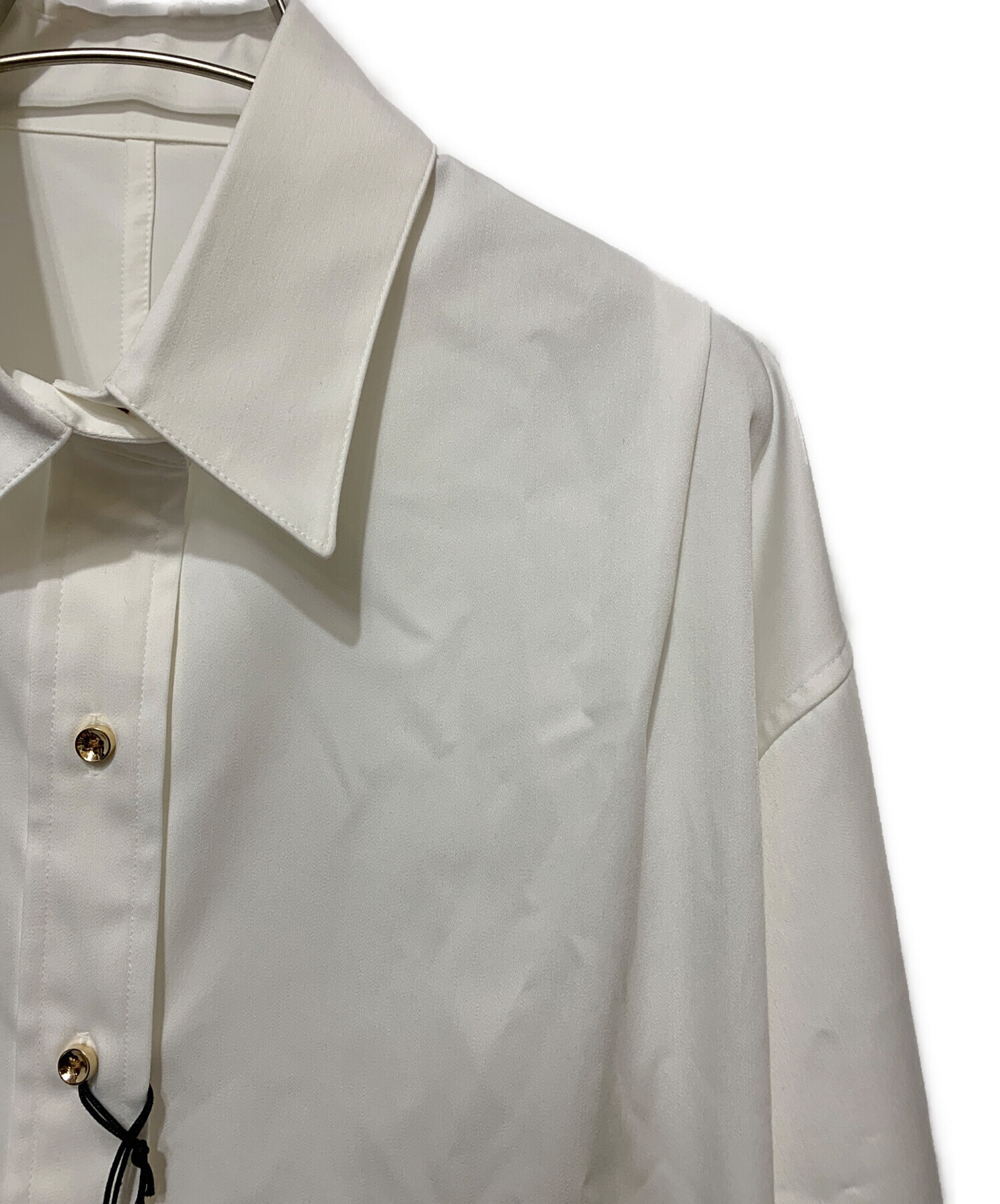 中古・古着通販】Loungedress (ラウンジドレス) サテンBIGシャツ