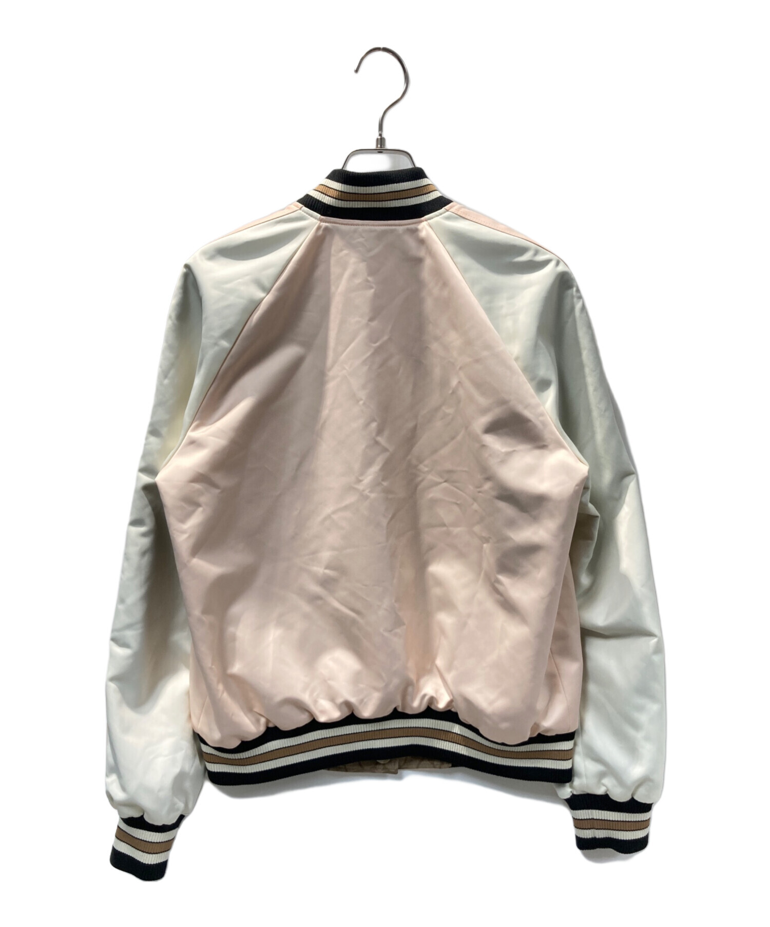 中古・古着通販】COACH (コーチ) リバーシブルスカジャン ピンク