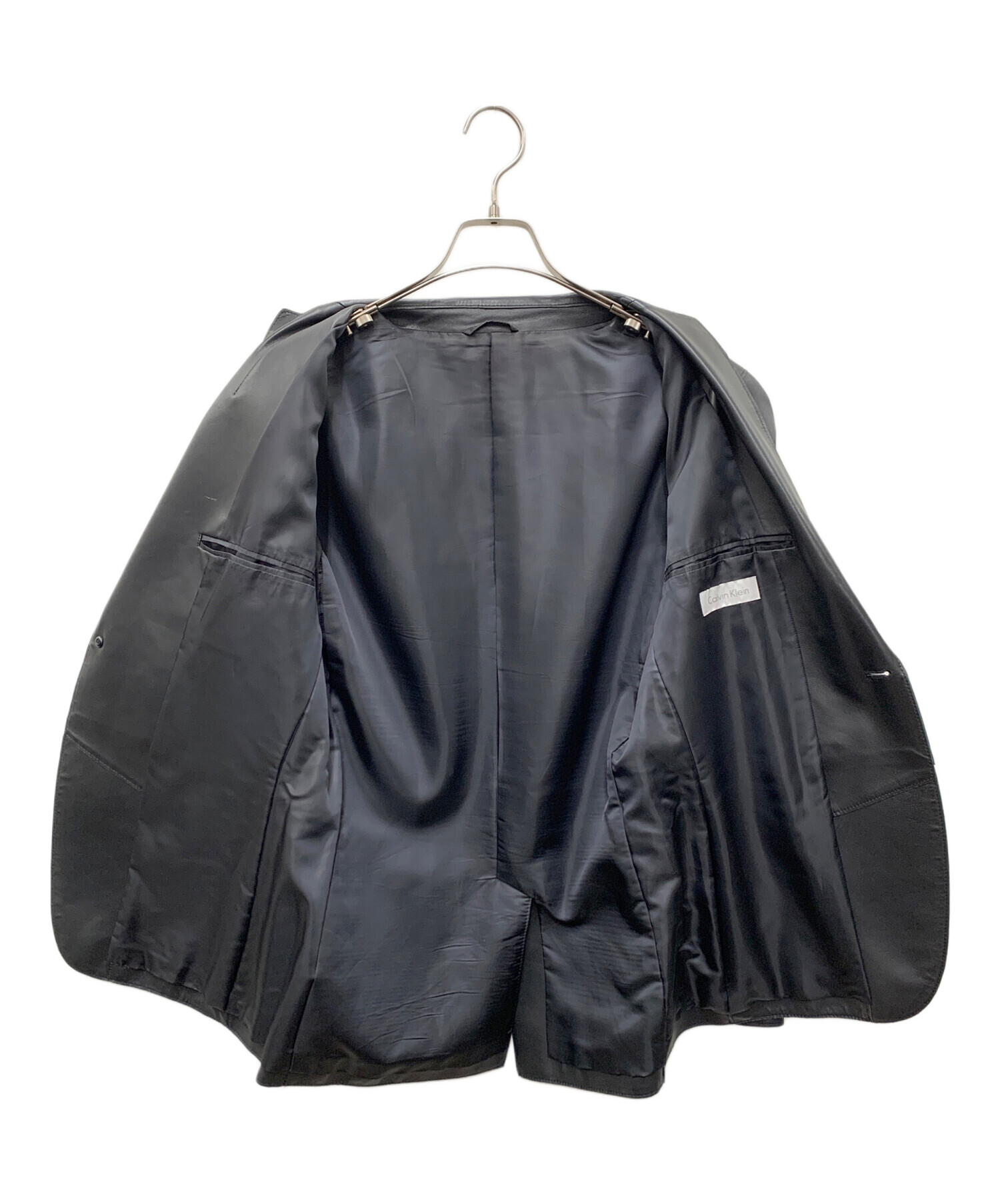 中古・古着通販】Calvin Klein (カルバンクライン) ラムレザー