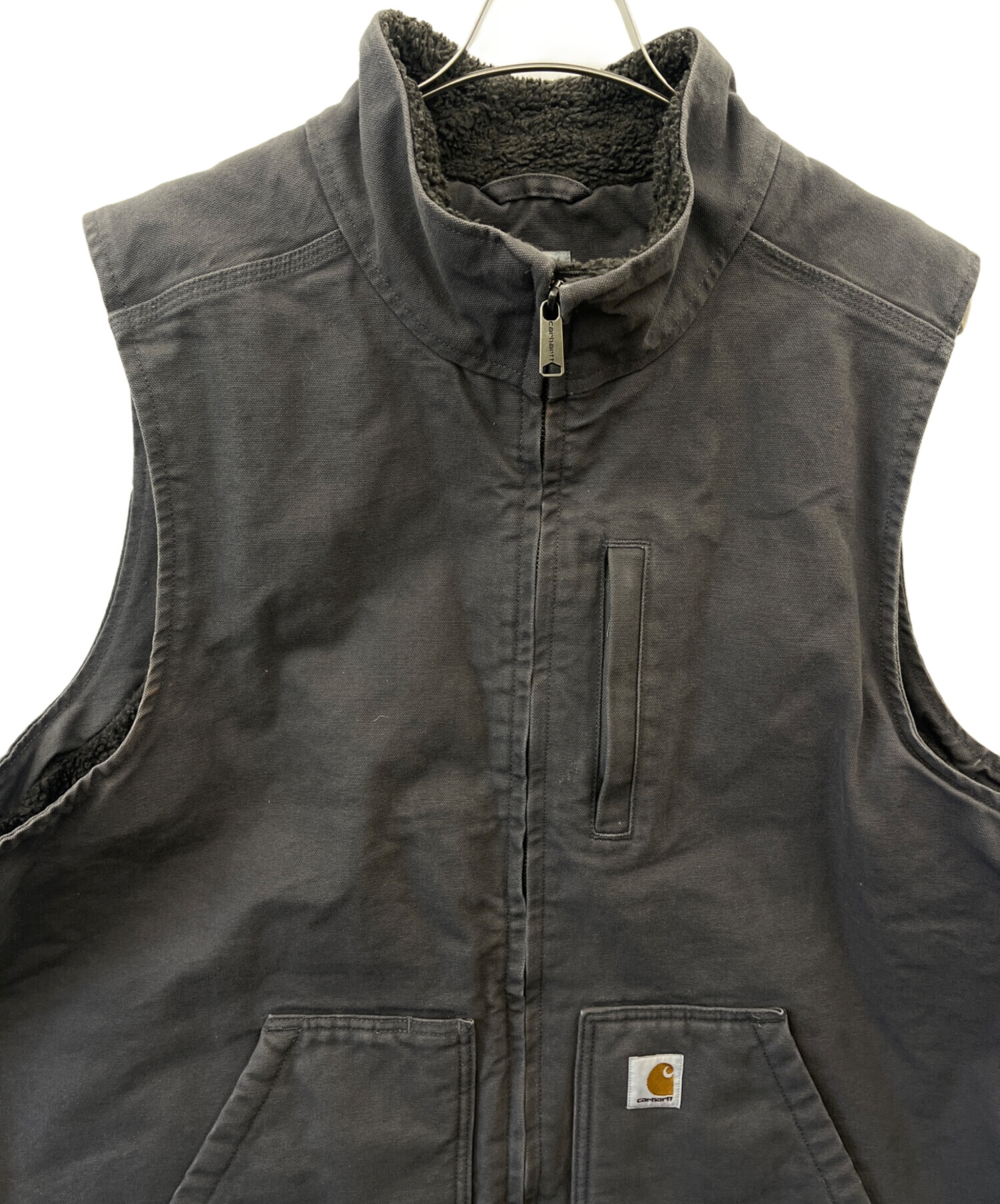 中古・古着通販】CarHartt (カーハート) ダックベスト グレー サイズ