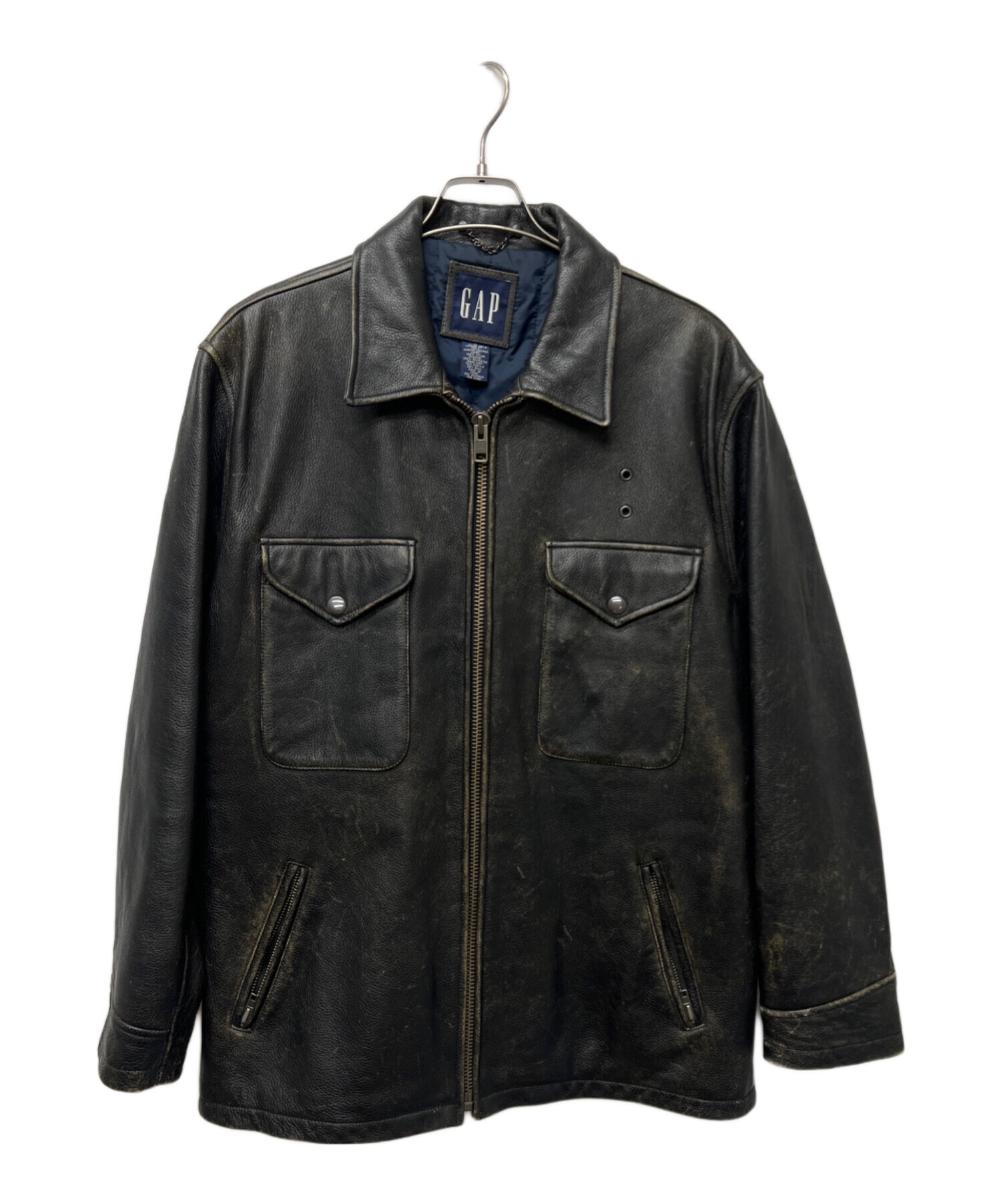 中古・古着通販】OLD GAP (オールドギャップ) レザージャケット