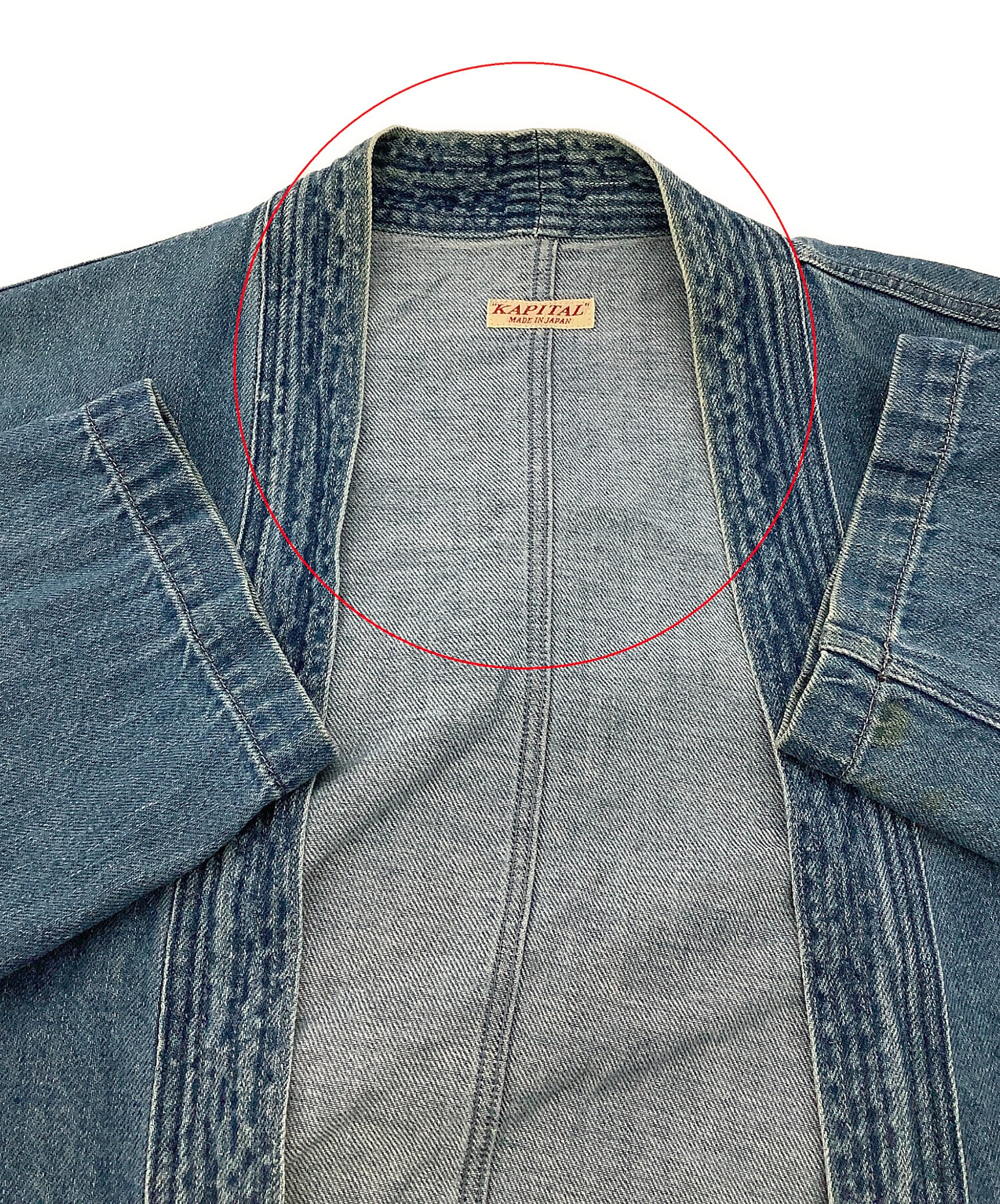 中古・古着通販】KAPITAL (キャピタル) ジャケット デニムシャツ