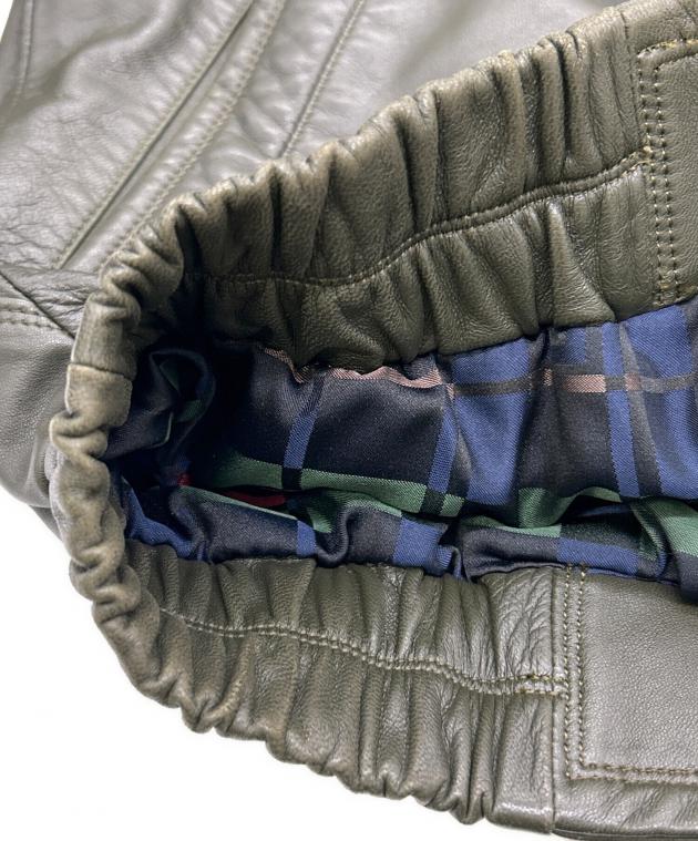 中古・古着通販】PIERRE BALMAIN (ピエール バルマン) ラムレザー