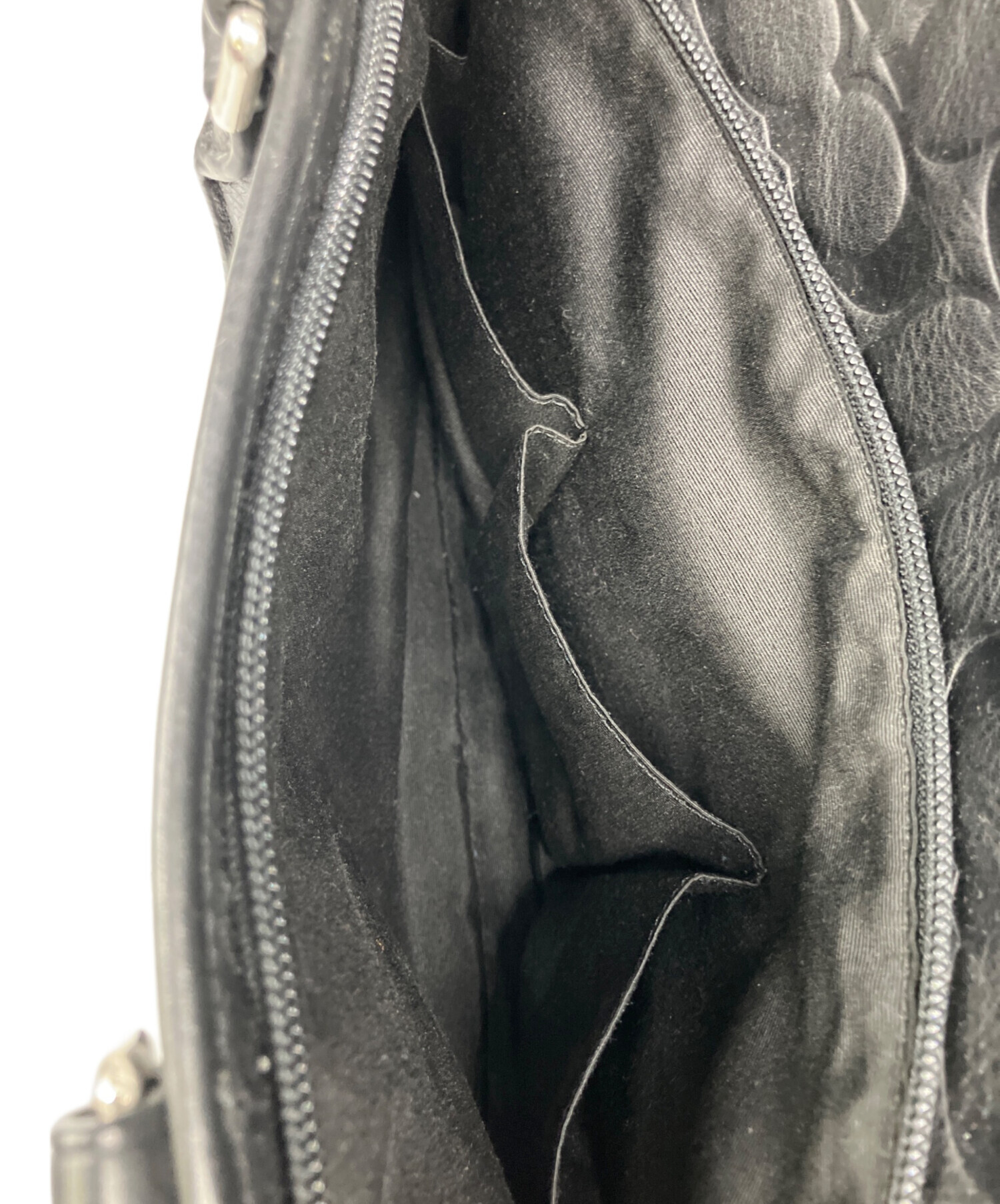 中古・古着通販】COACH (コーチ) ビジネスバッグ ブラック｜ブランド