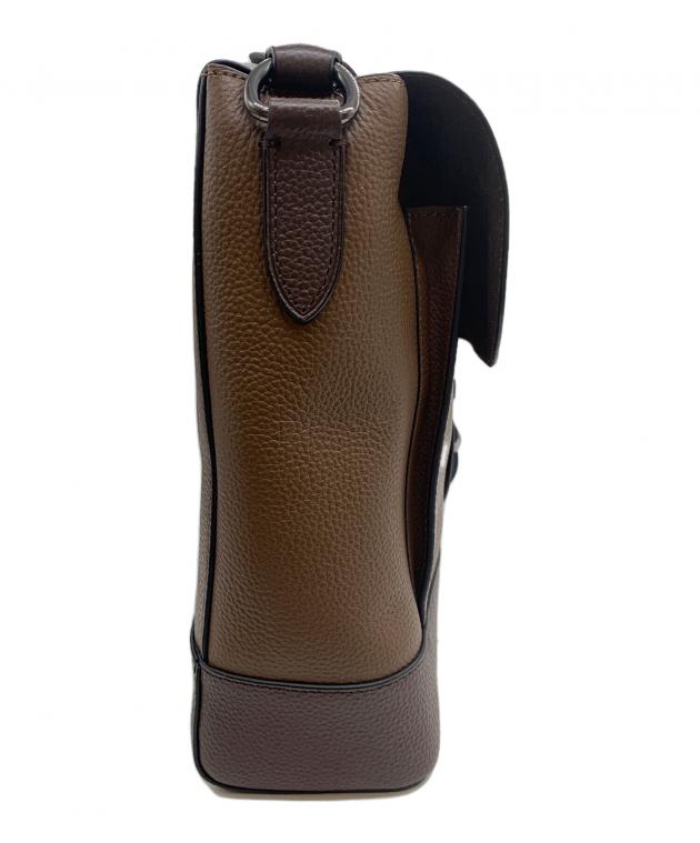 中古・古着通販】COACH (コーチ) メッセンジャーバッグ ブラウン
