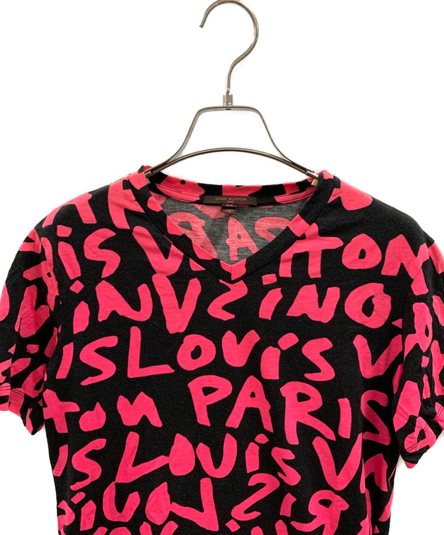 中古・古着通販】LOUIS VUITTON (ルイ ヴィトン) Tシャツ ブラック