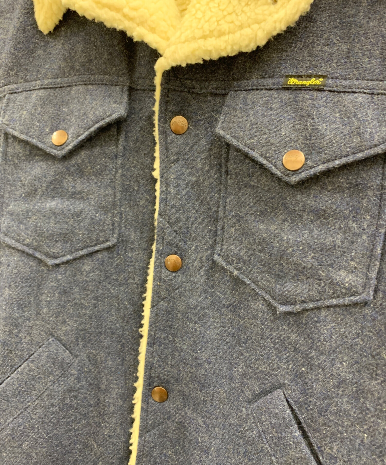 中古・古着通販】Wrangler (ラングラー) Wrangler ボアジャケット