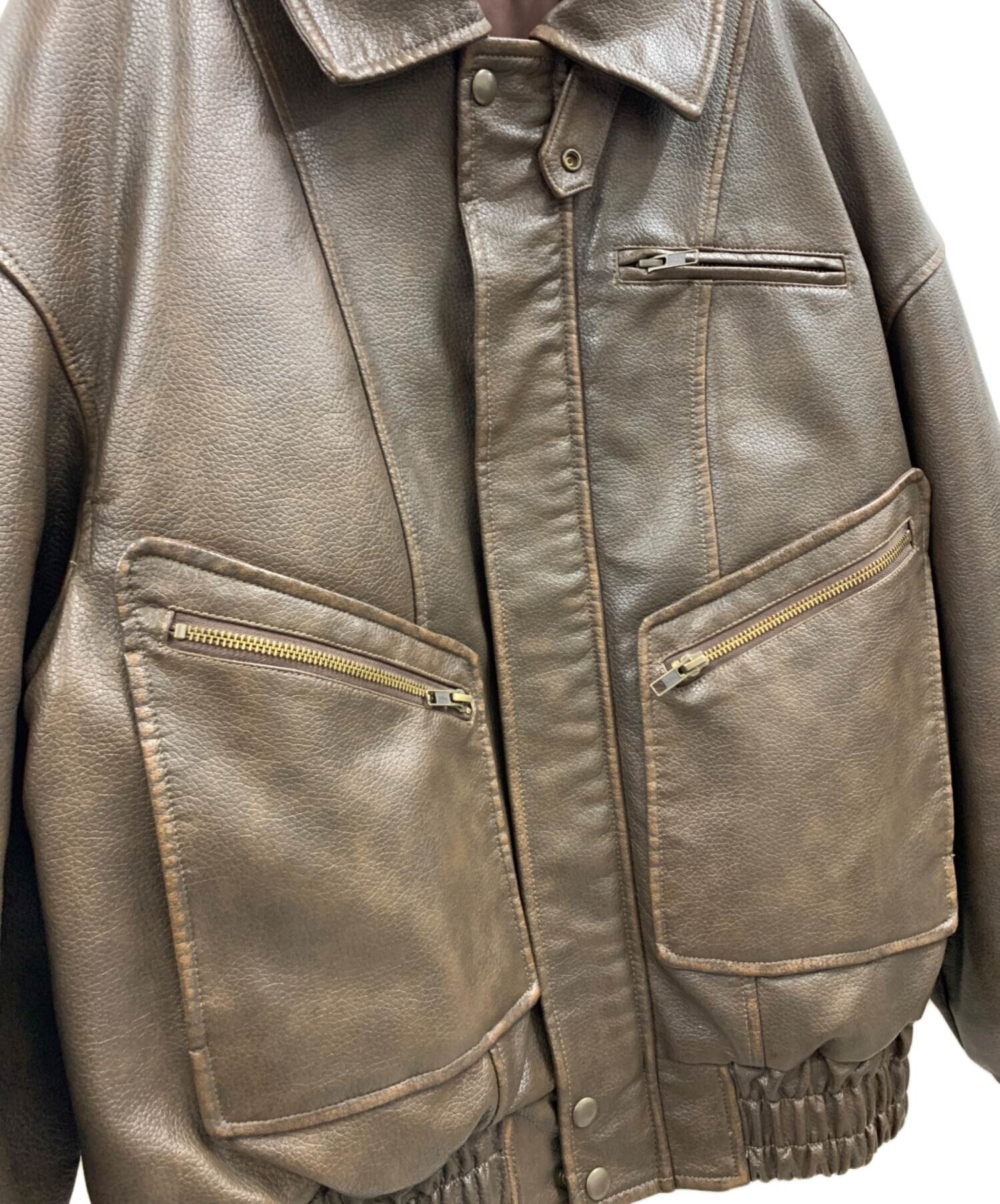 中古・古着通販】LAGUA GEM (ラグアジェム) LAGUA GEM フェイクレザー