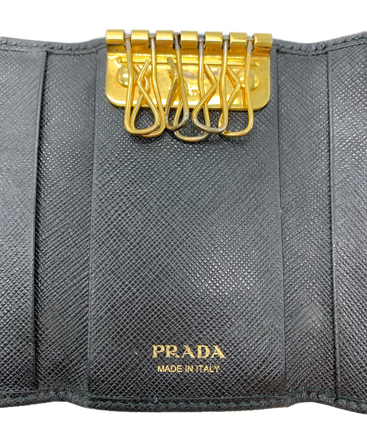 中古・古着通販】PRADA (プラダ) 6連キーケース ネイビー｜ブランド