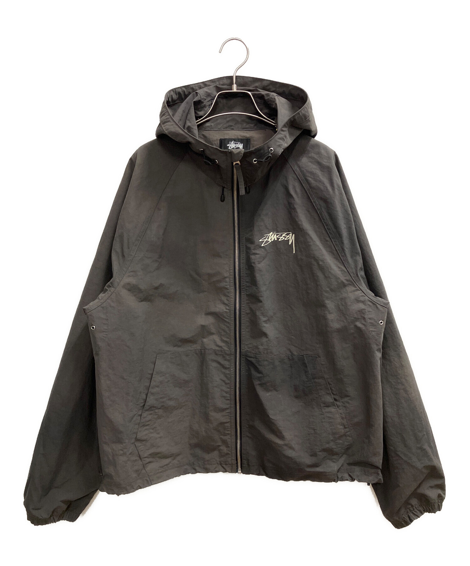 中古・古着通販】stussy (ステューシー) シェルジャケット グレー