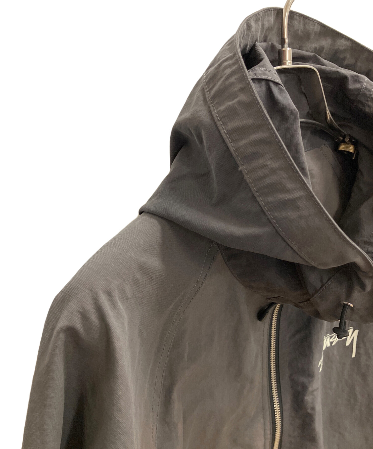 中古・古着通販】stussy (ステューシー) シェルジャケット グレー