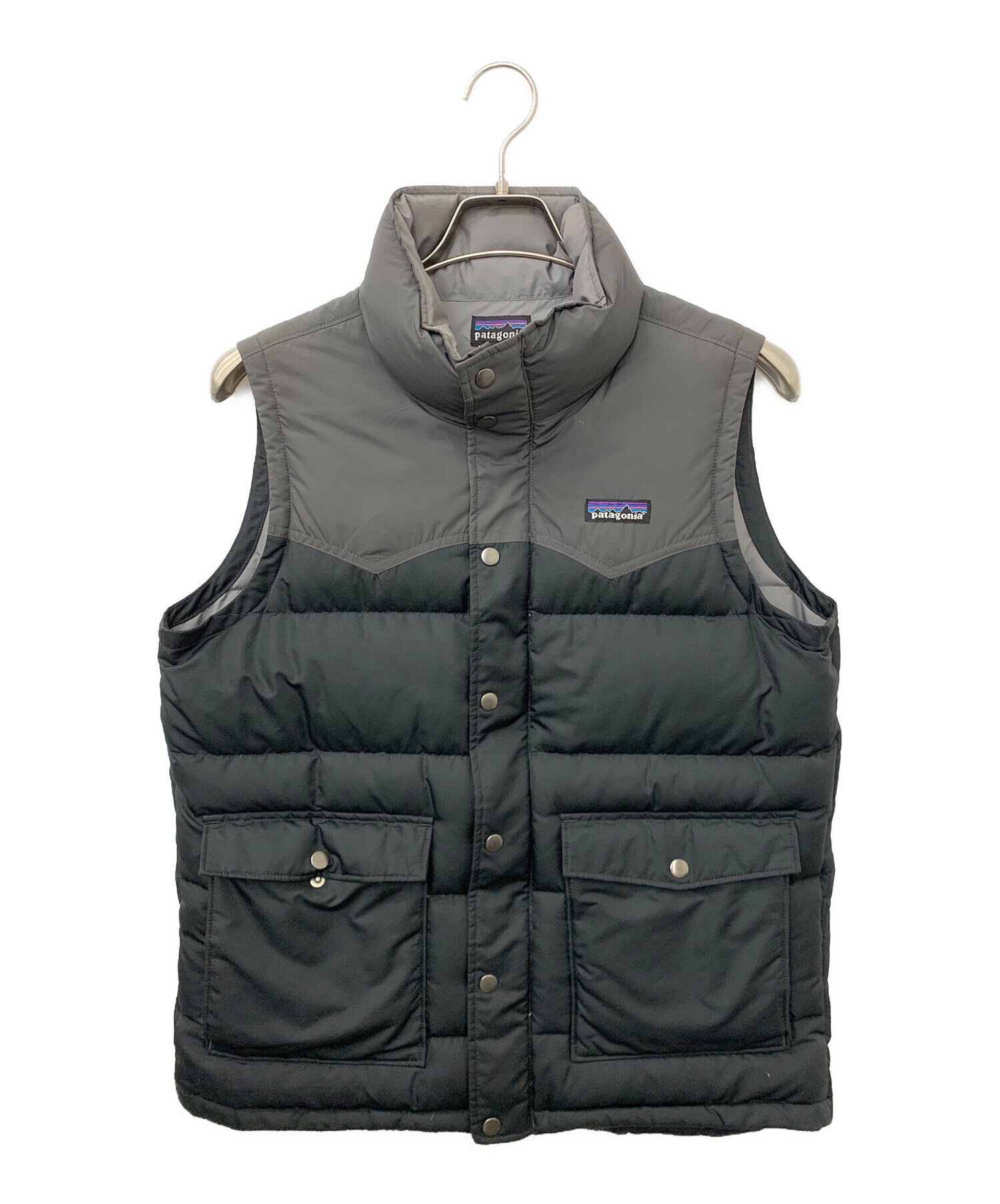 中古・古着通販】Patagonia (パタゴニア) ダウンベスト グレー サイズ