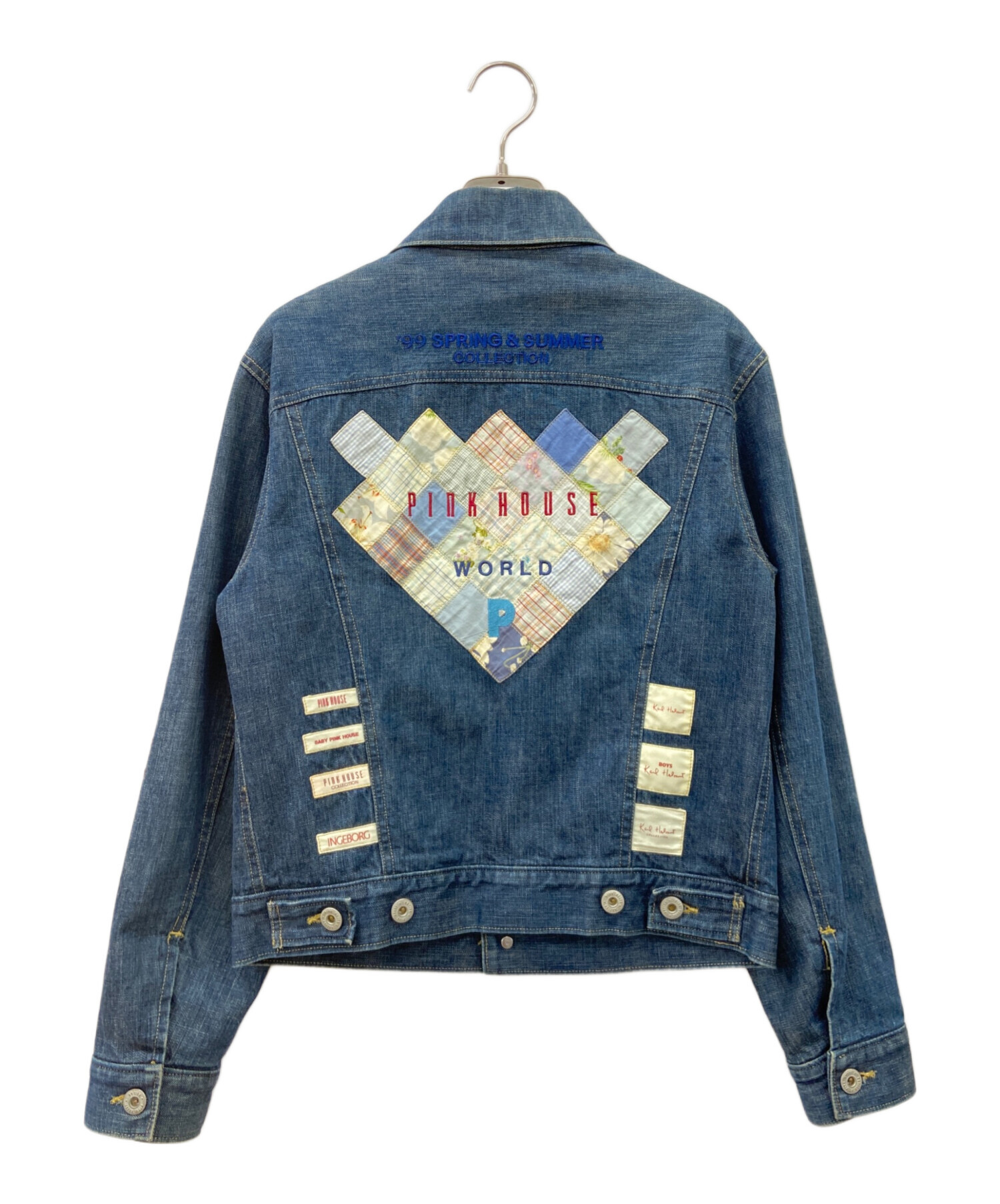 中古・古着通販】PINK HOUSE (ピンクハウス) デニムジャケット