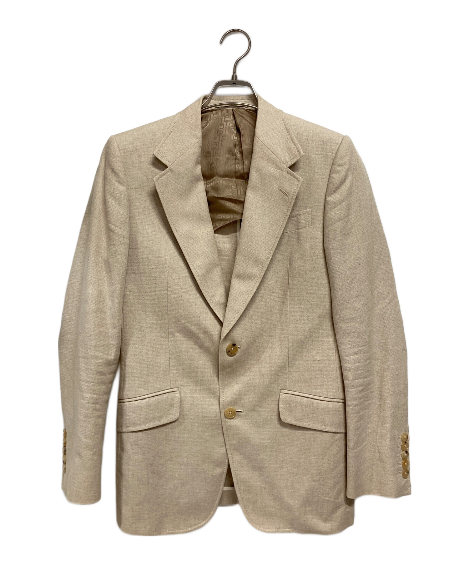 中古・古着通販】GUCCI (グッチ) リネン混テーラードジャケット