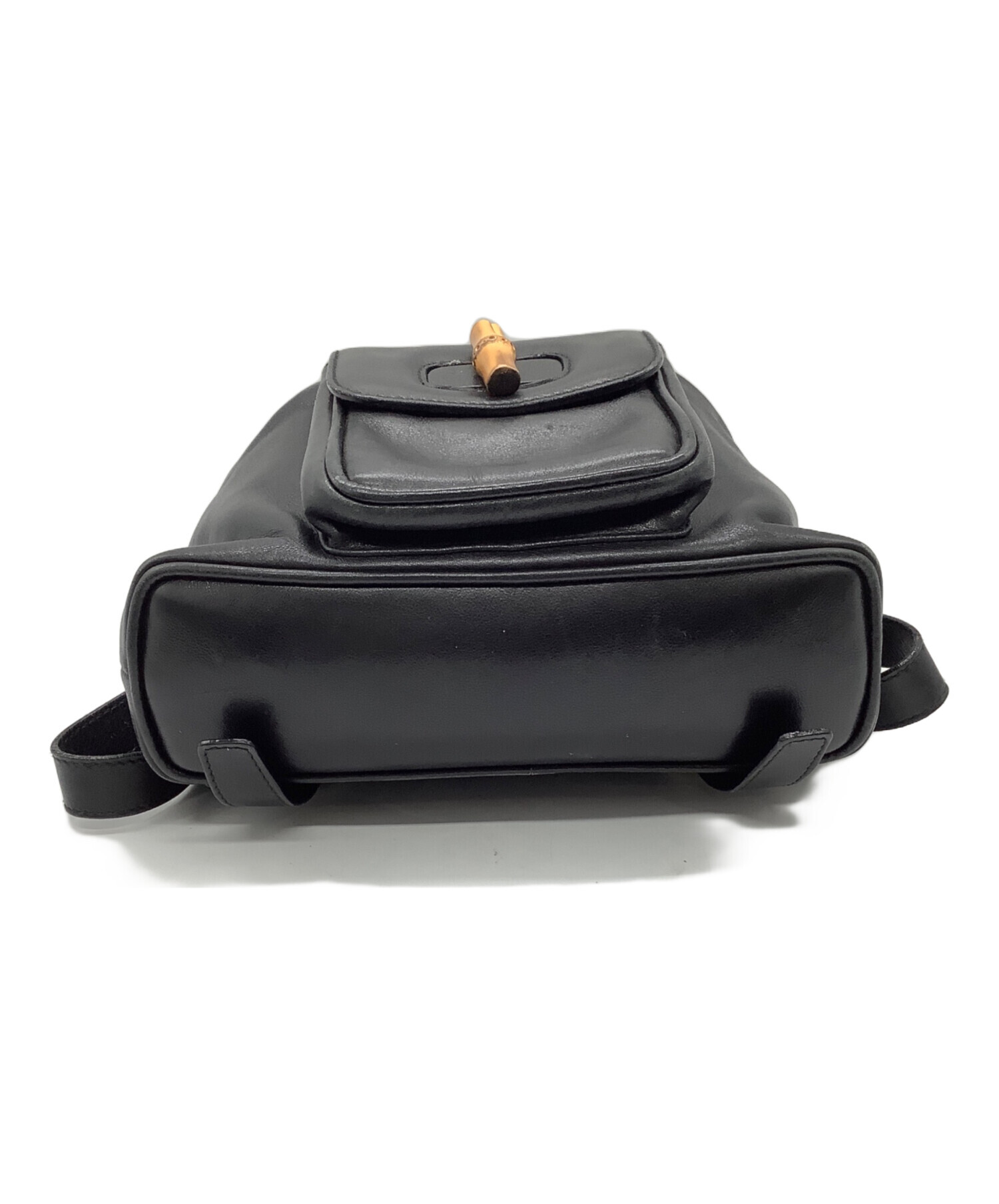 中古・古着通販】GUCCI (グッチ) バンブー ミニリュック ブラック