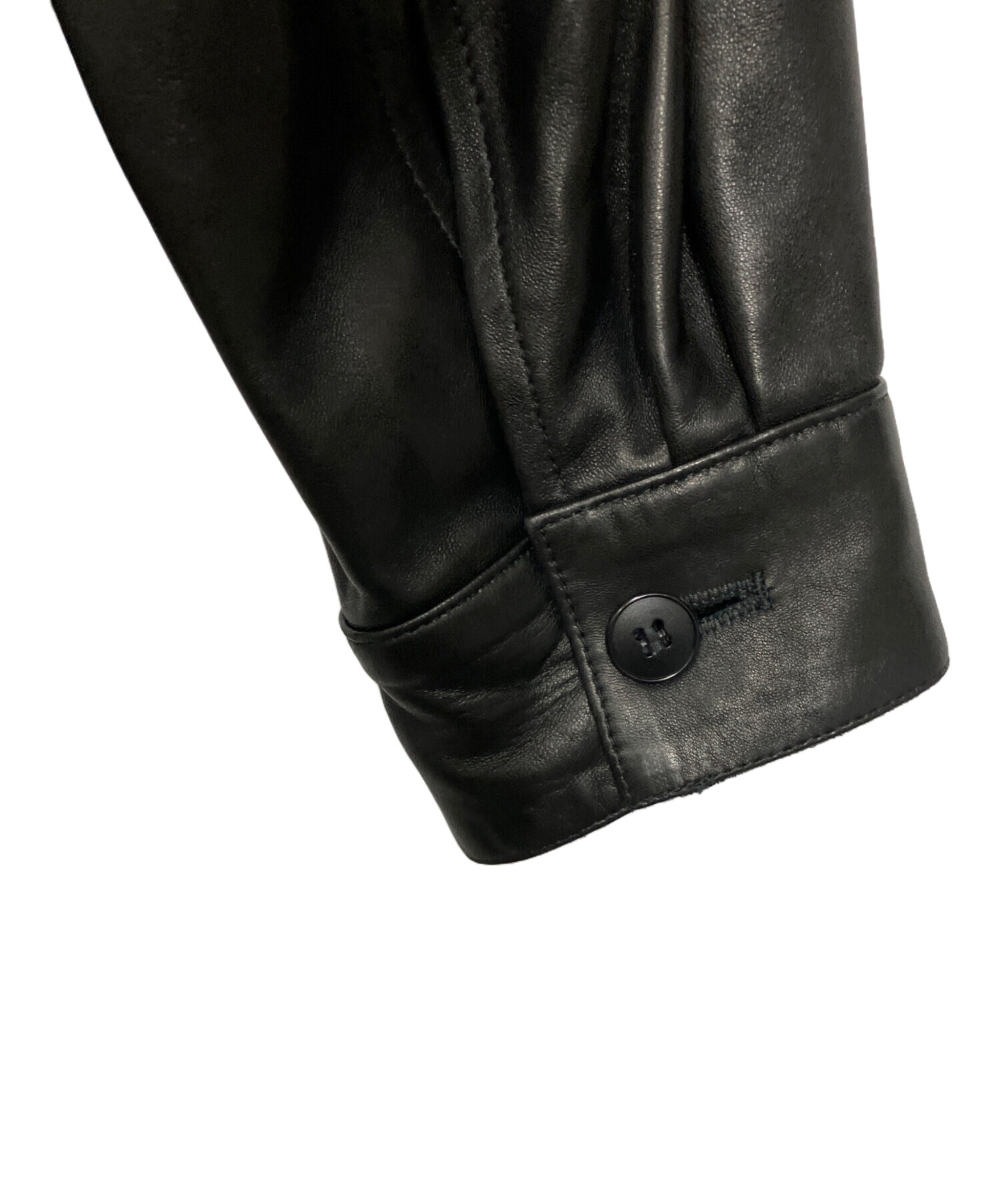 中古・古着通販】agnes b homme (アニエスベーオム) レザージャケット