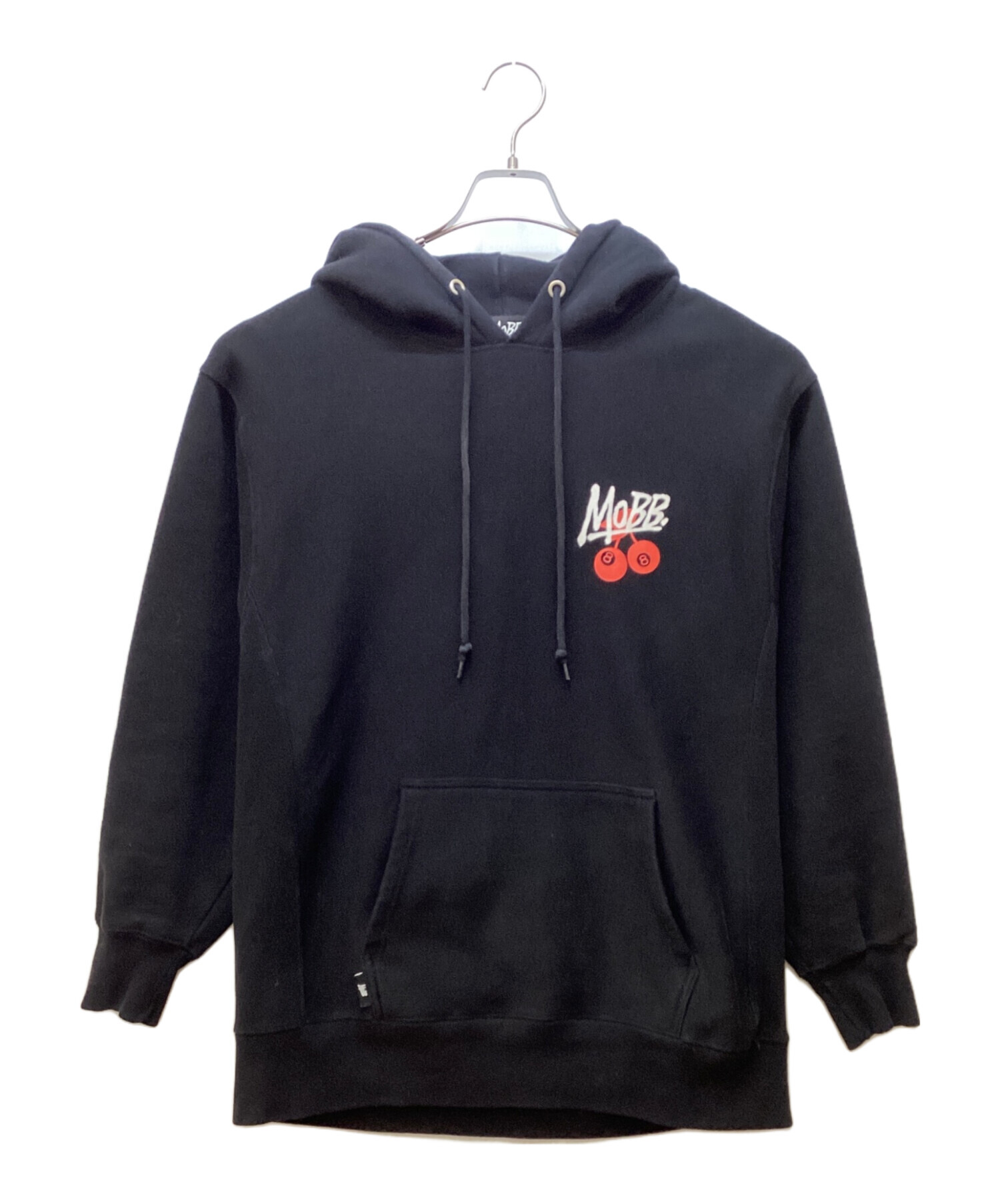中古・古着通販】MOBB (モブ) パーカー ブラック サイズ:XL｜ブランド