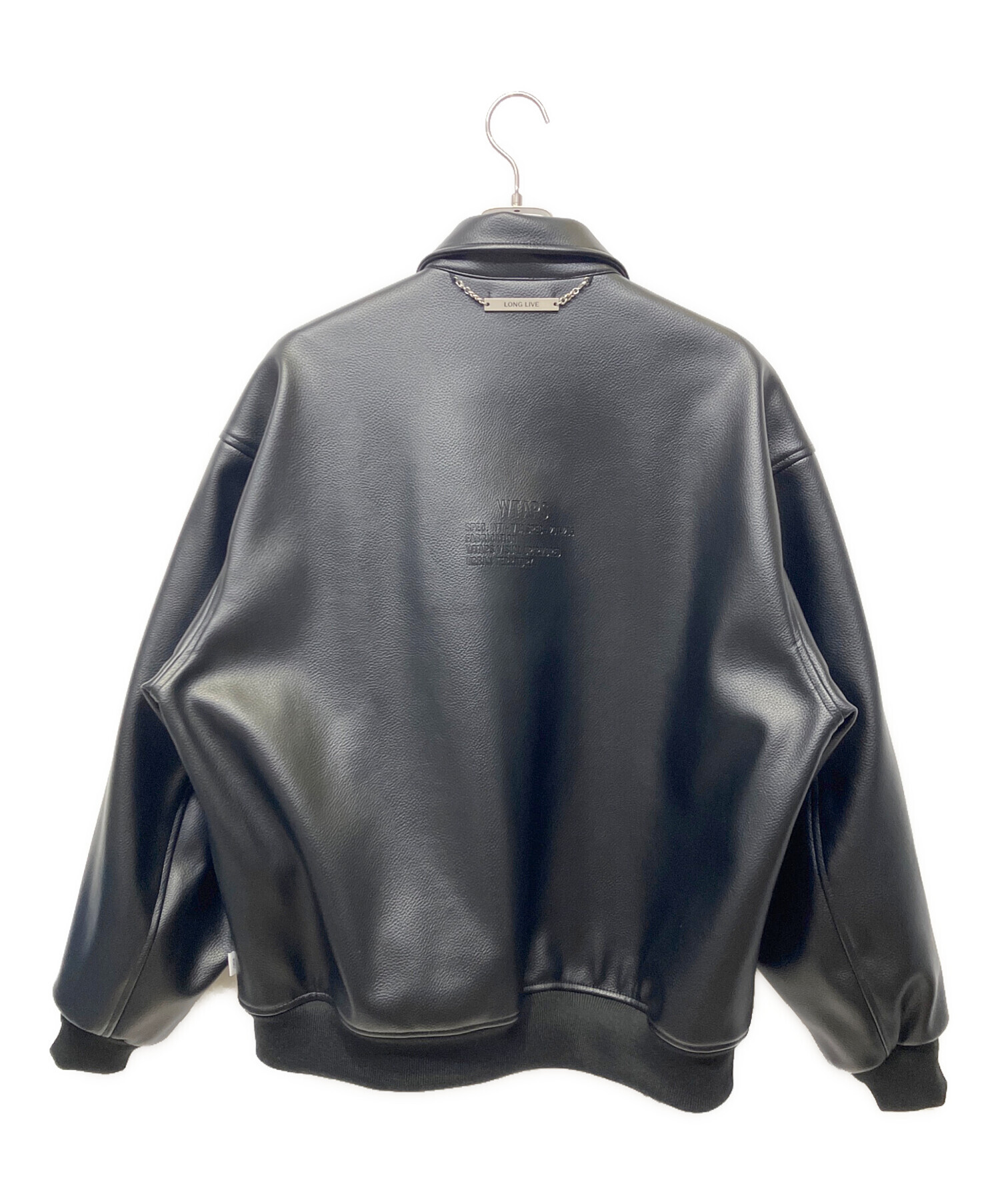 中古・古着通販】WTAPS (ダブルタップス) シンセティックレザー