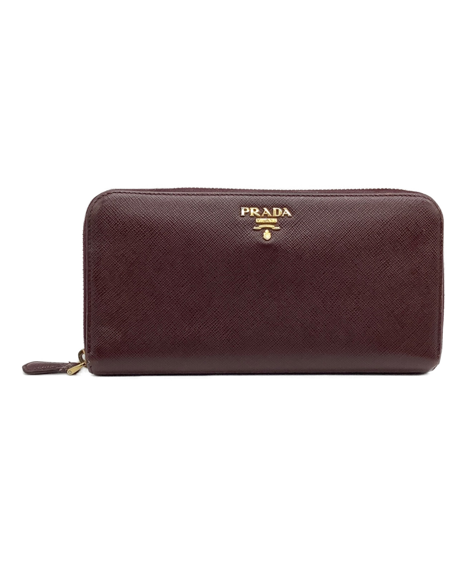 超良品‼️ プラダ ナイロン 長財布 茶色 プラダ PRADA 財布 長