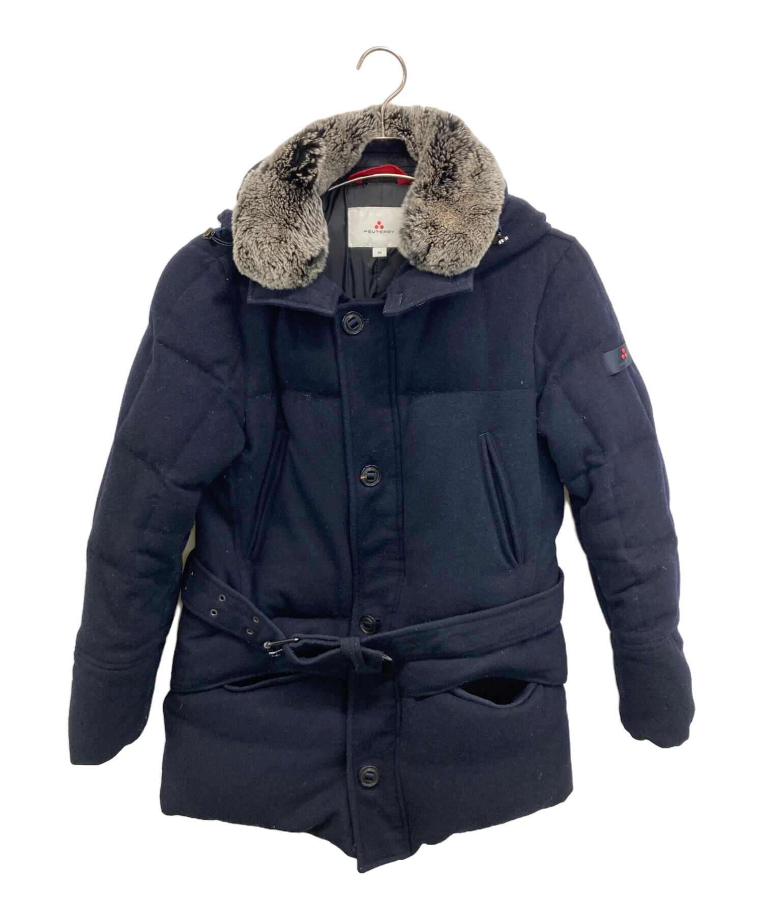 中古・古着通販】PEUTEREY (ピューテリー) ダウンジャケット ネイビー
