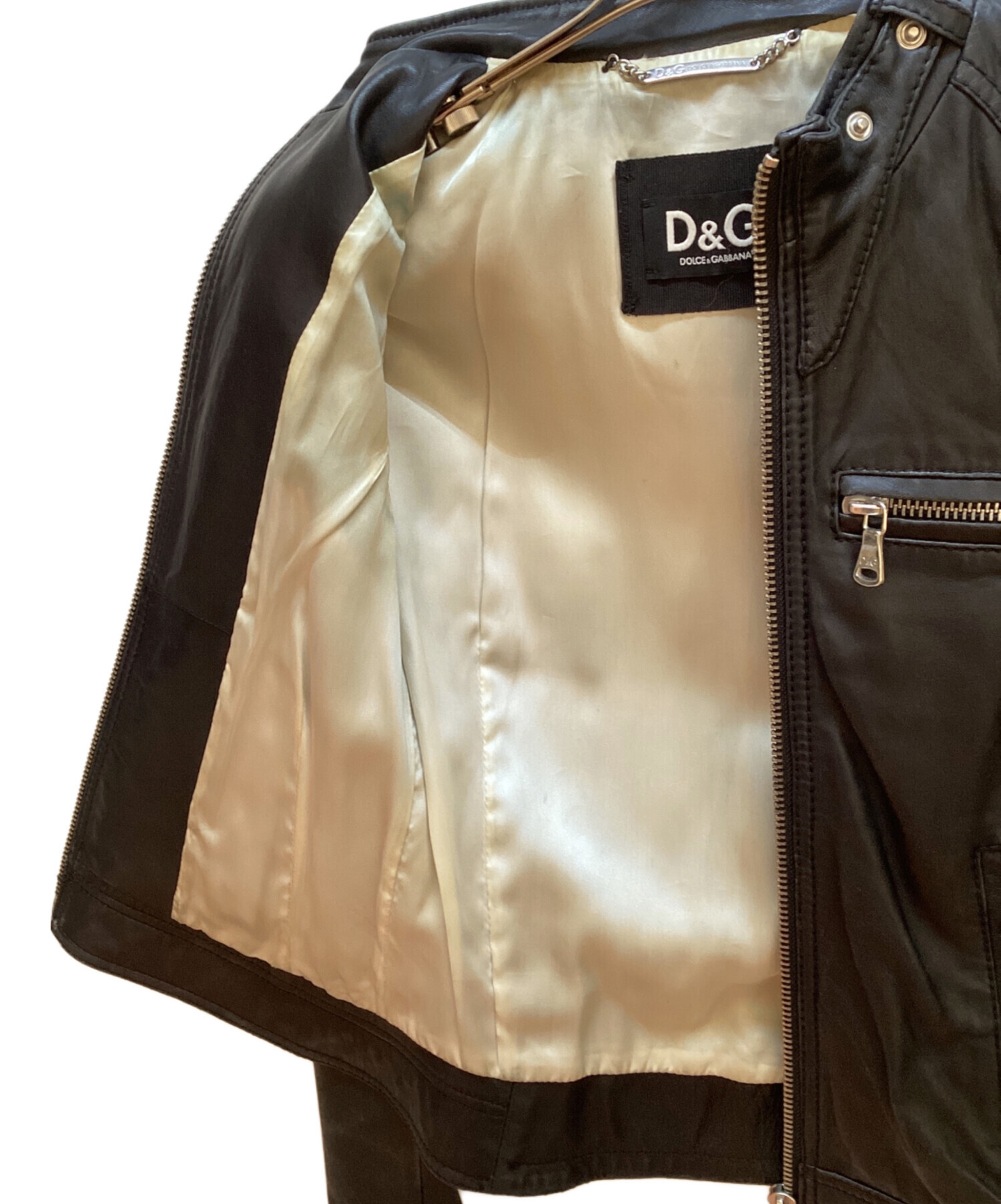 中古・古着通販】DOLCE & GABBANA (ドルチェ＆ガッバーナ) レザー