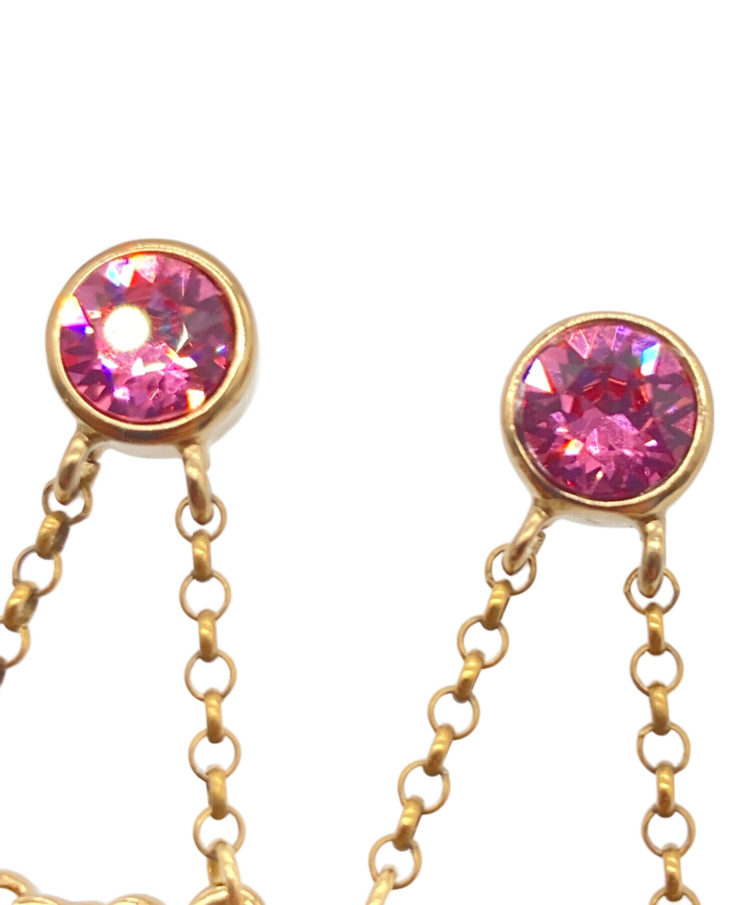 CHANEL ピアス 05 レア 美品 正規品 ハート ピンク ゴールド CHANEL