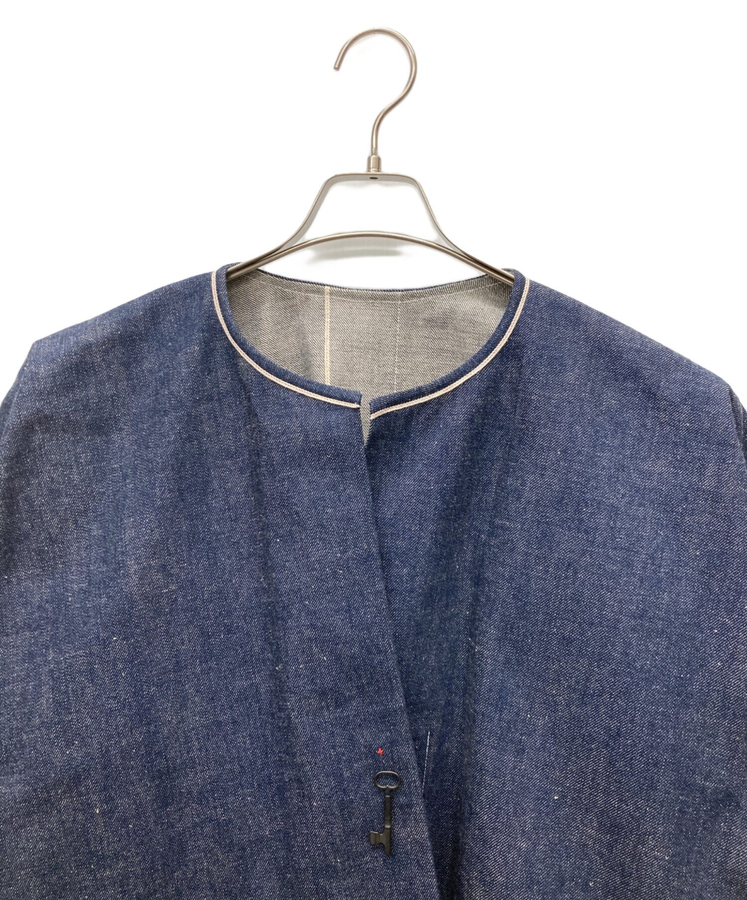 中古・古着通販】SUNSEA (サンシー) 第七のブルゾン インディゴ サイズ