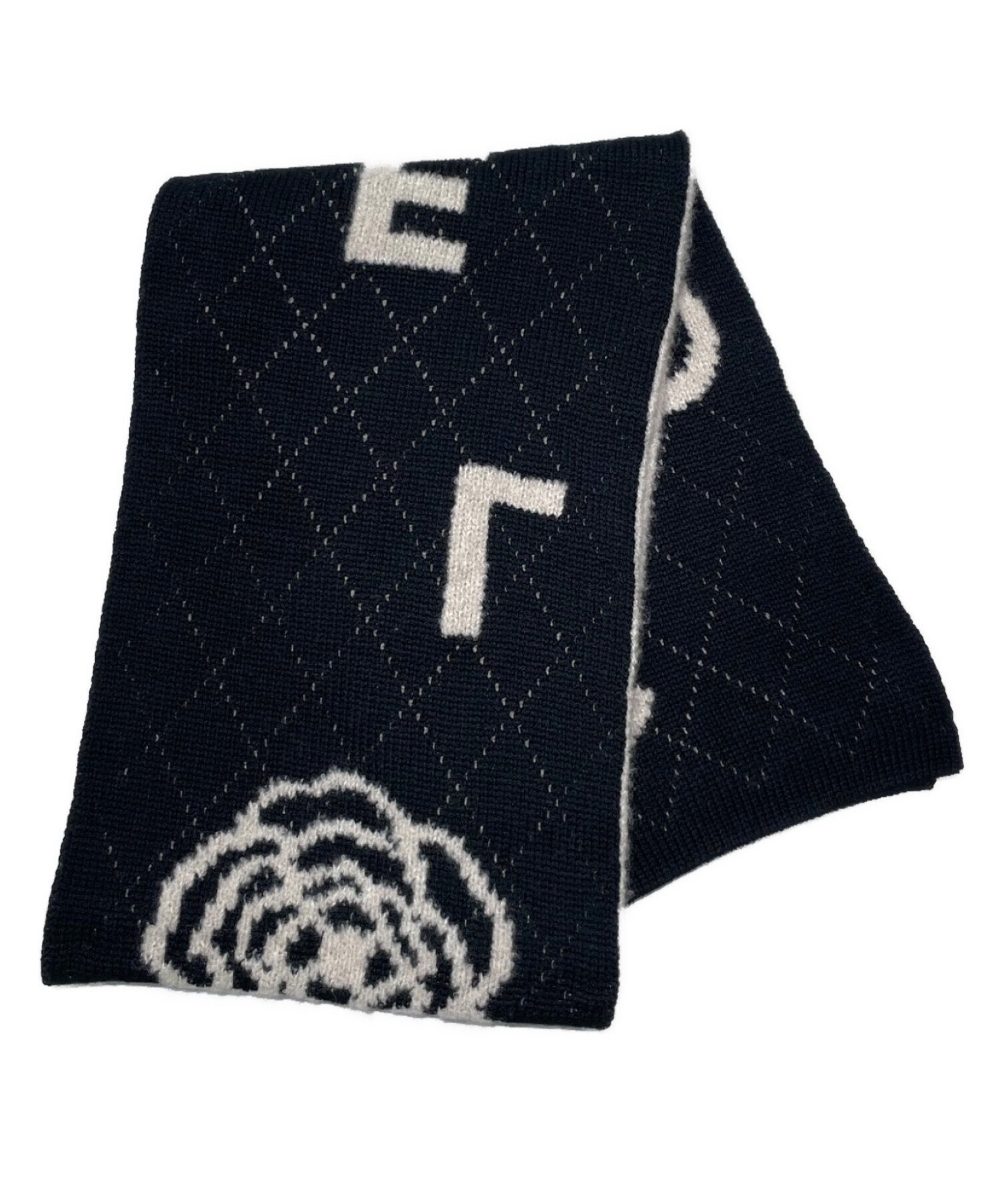 中古・古着通販】CHANEL (シャネル) ココマーク ロゴ マフラー