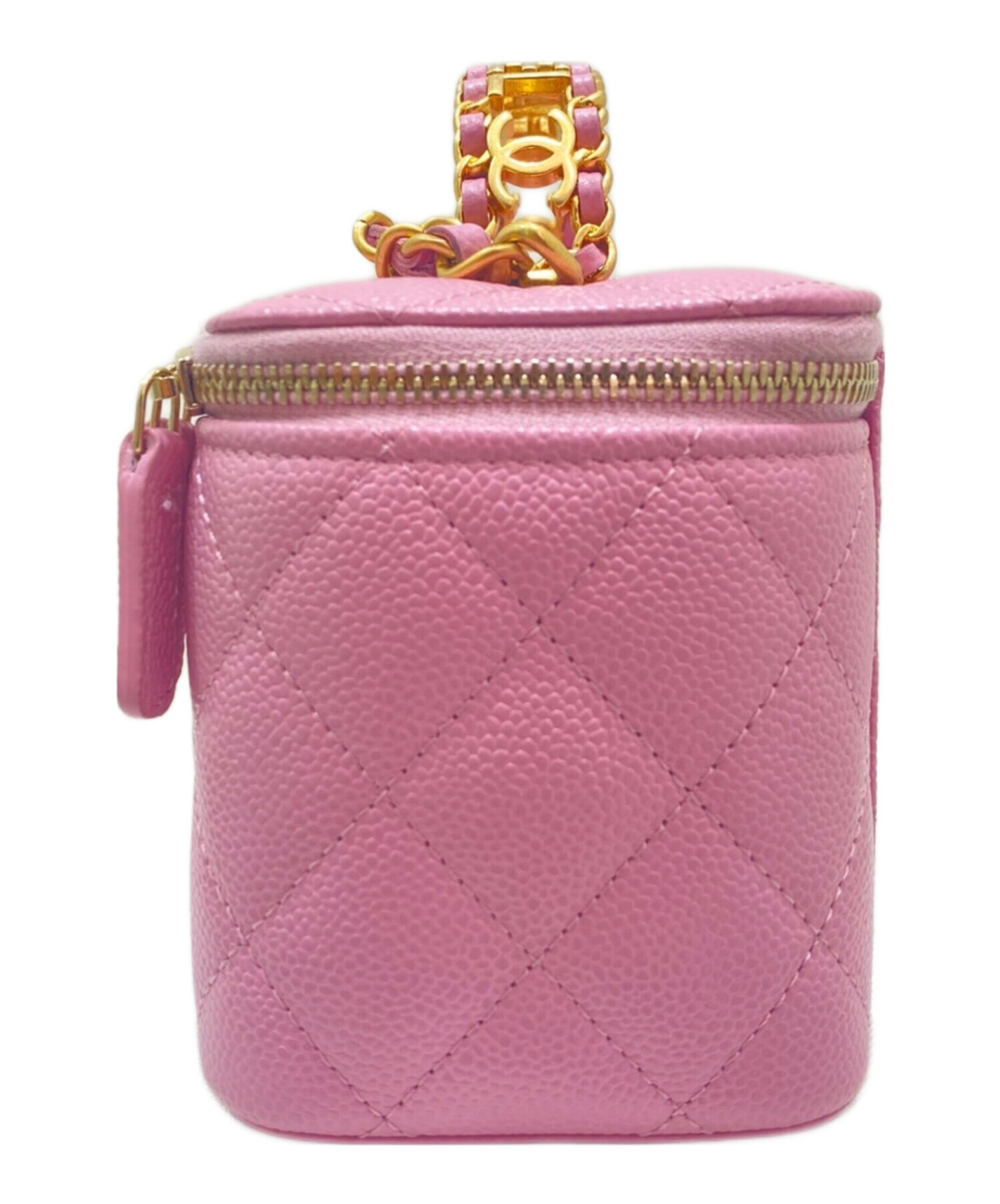 中古・古着通販】CHANEL (シャネル) チェーンショルダーバニティバッグ