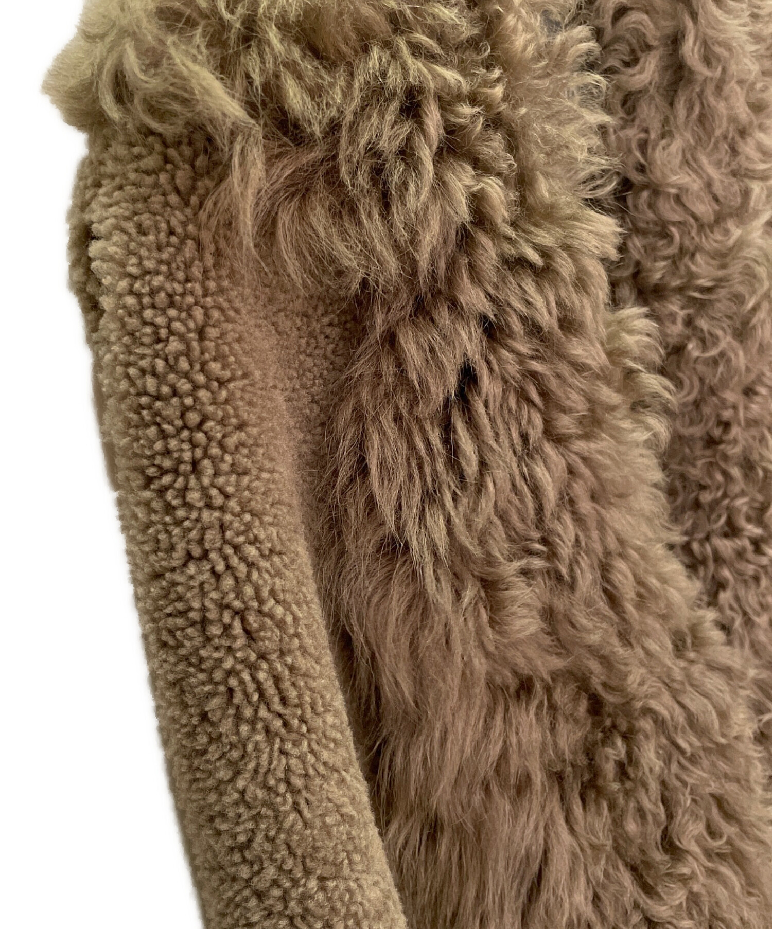 中古・古着通販】BLANCHA (ブランカ) ムートンベスト MOUTON VEST