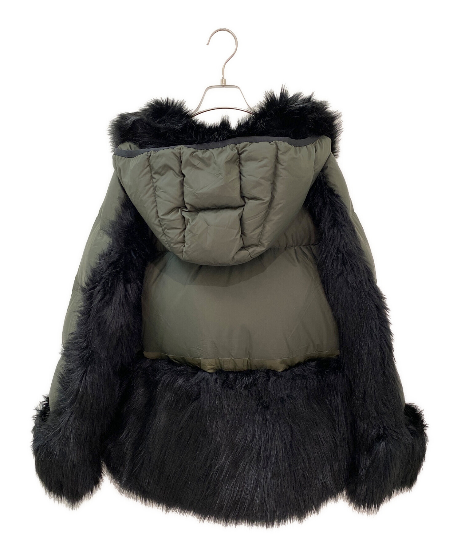 中古・古着通販】NIKE (ナイキ) sacai (サカイ) W NRG Rh PARKA ファー