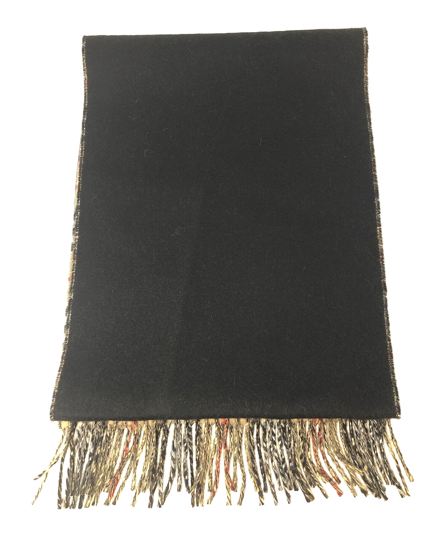 中古・古着通販】BURBERRY (バーバリー) リバーシブルマフラー